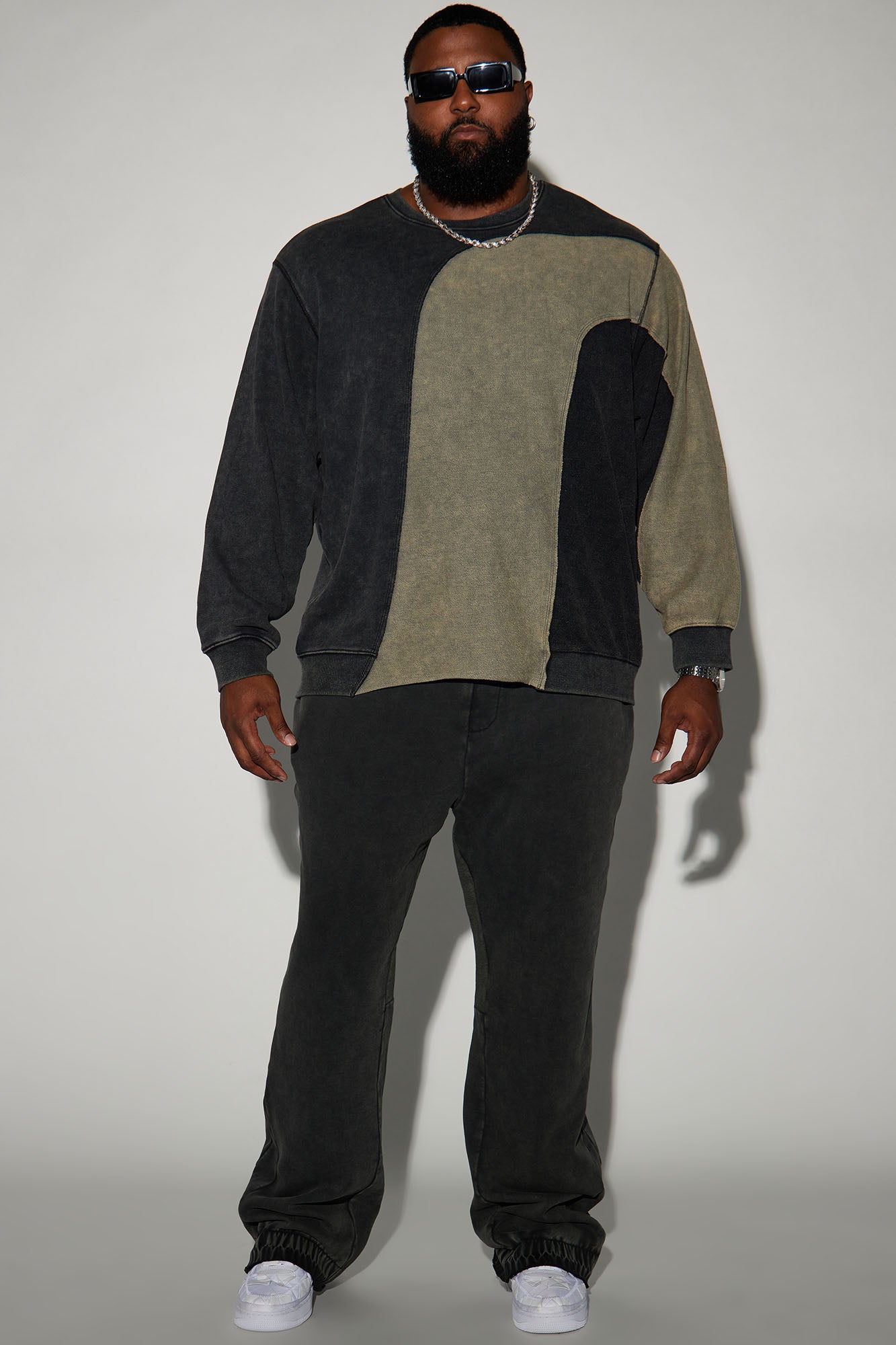 It's A Vibe Crewneck Sweatshirt - Black/combo - Image 5