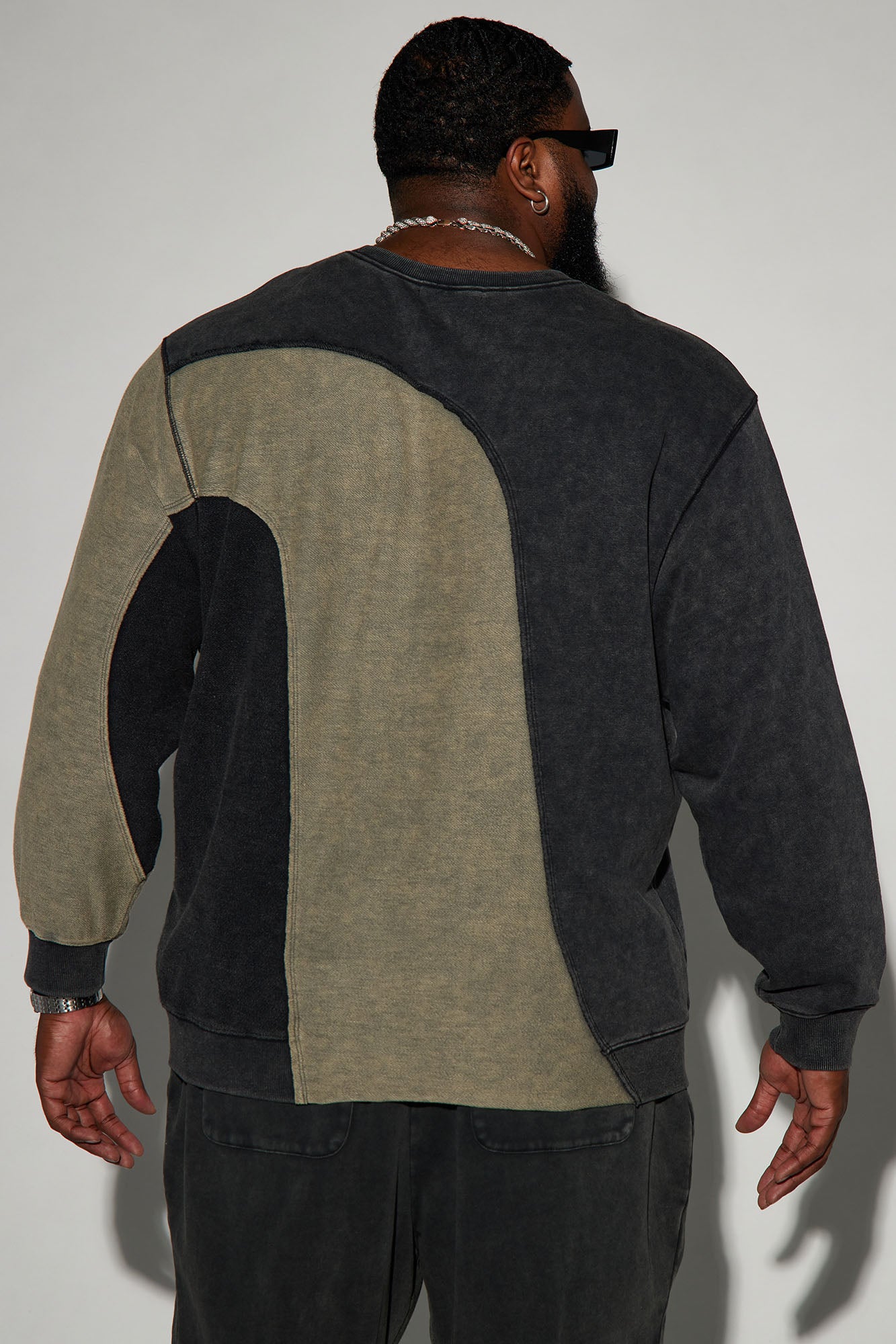 It's A Vibe Crewneck Sweatshirt - Black/combo - Image 7