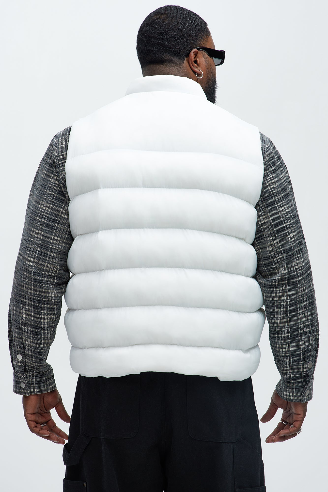 Shine Again Puffer Vest - White - Image 8