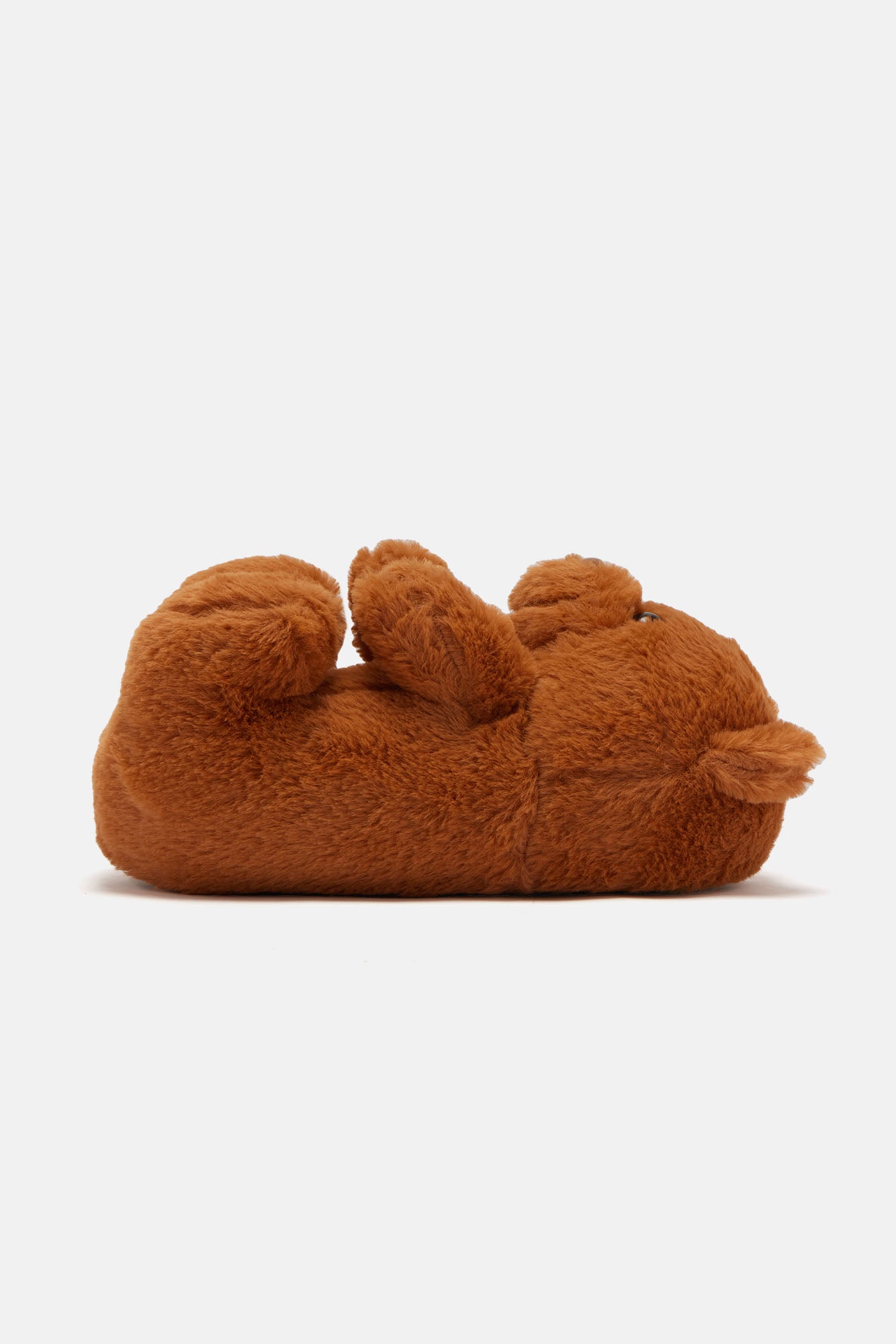 Cute And Cuddly Teddy Bear Slippers - Tan - Image 3