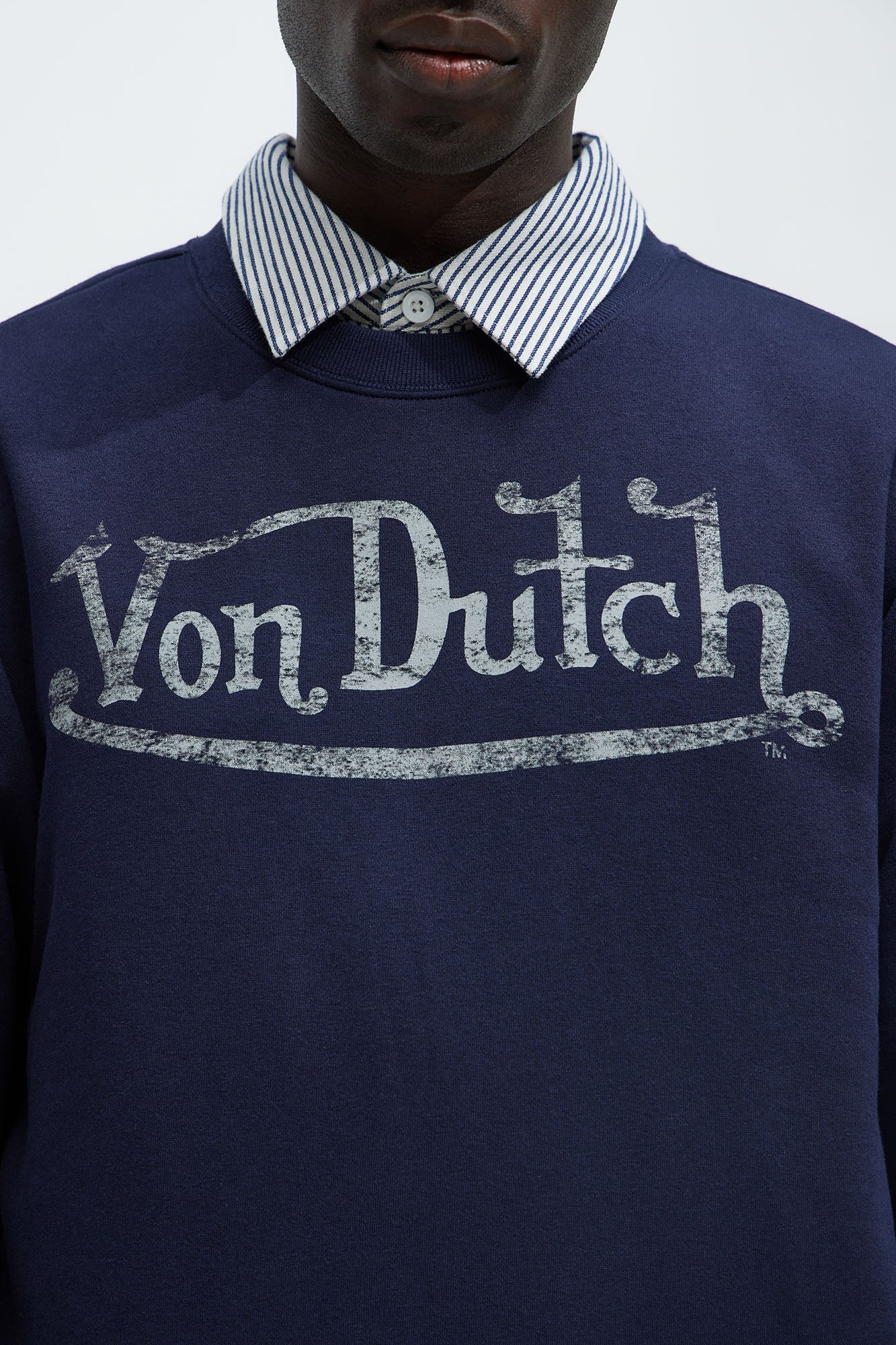 Von Dutch Crewneck Sweatshirt - Navy - Image 4