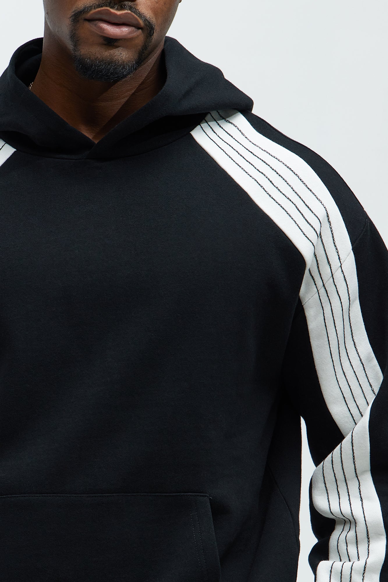 Tyson Road Runnin Hoodie - Black/combo - Image 3