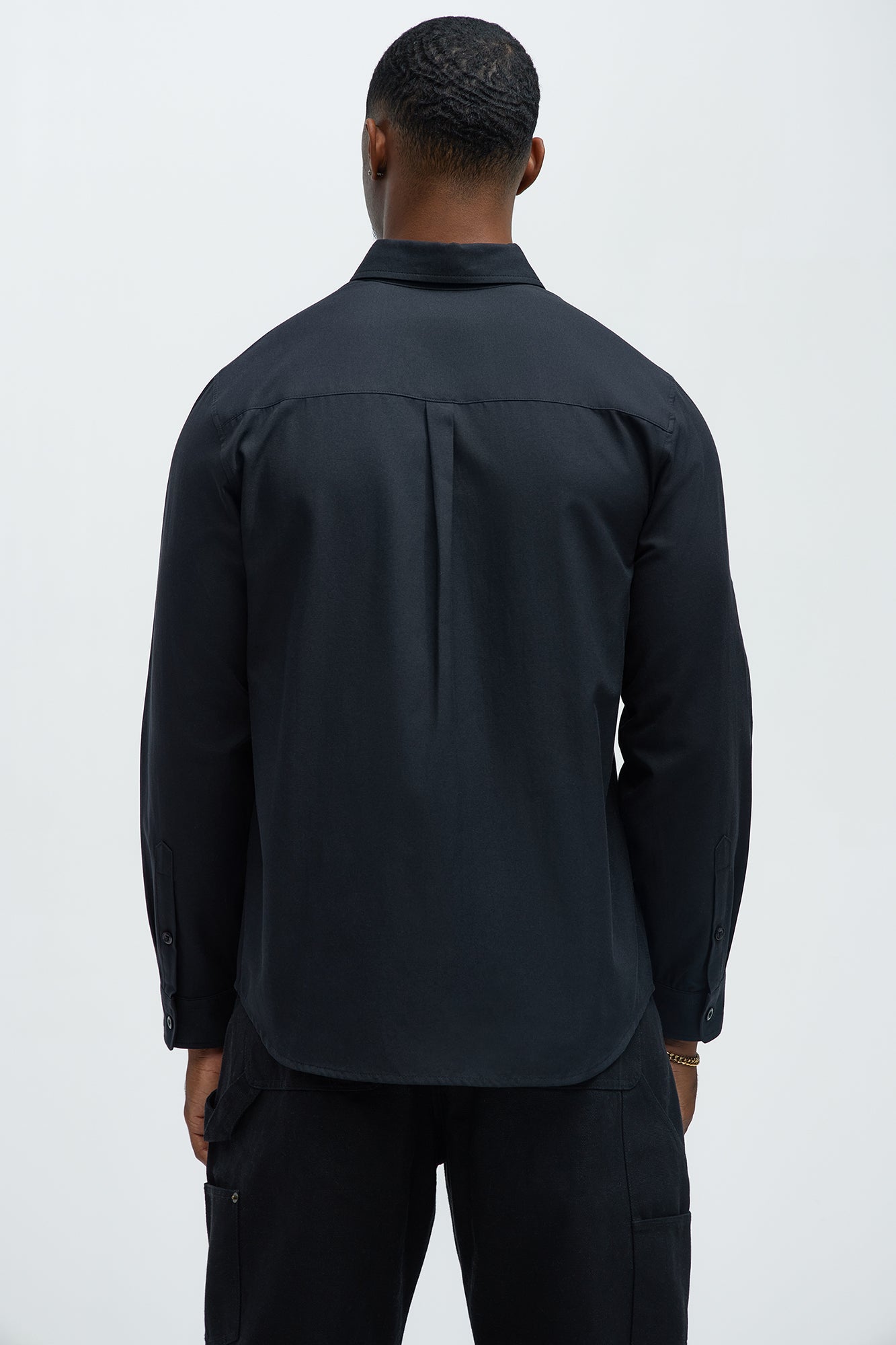Oxford Classic Shirt - Black - Image 4