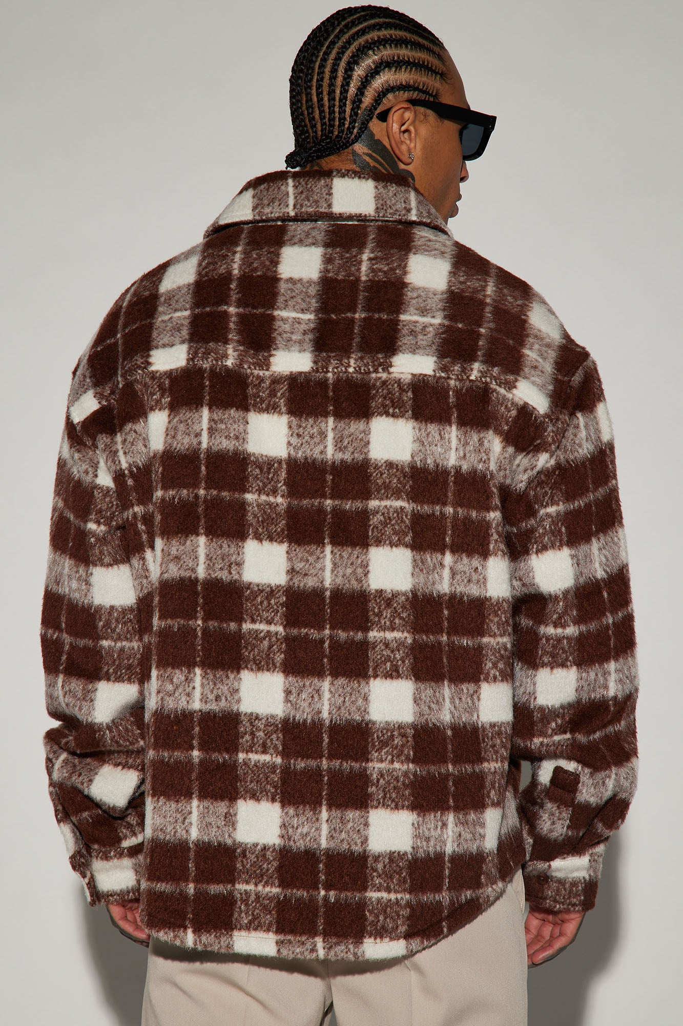 See What Happens Shacket - Brown/combo - Image 3