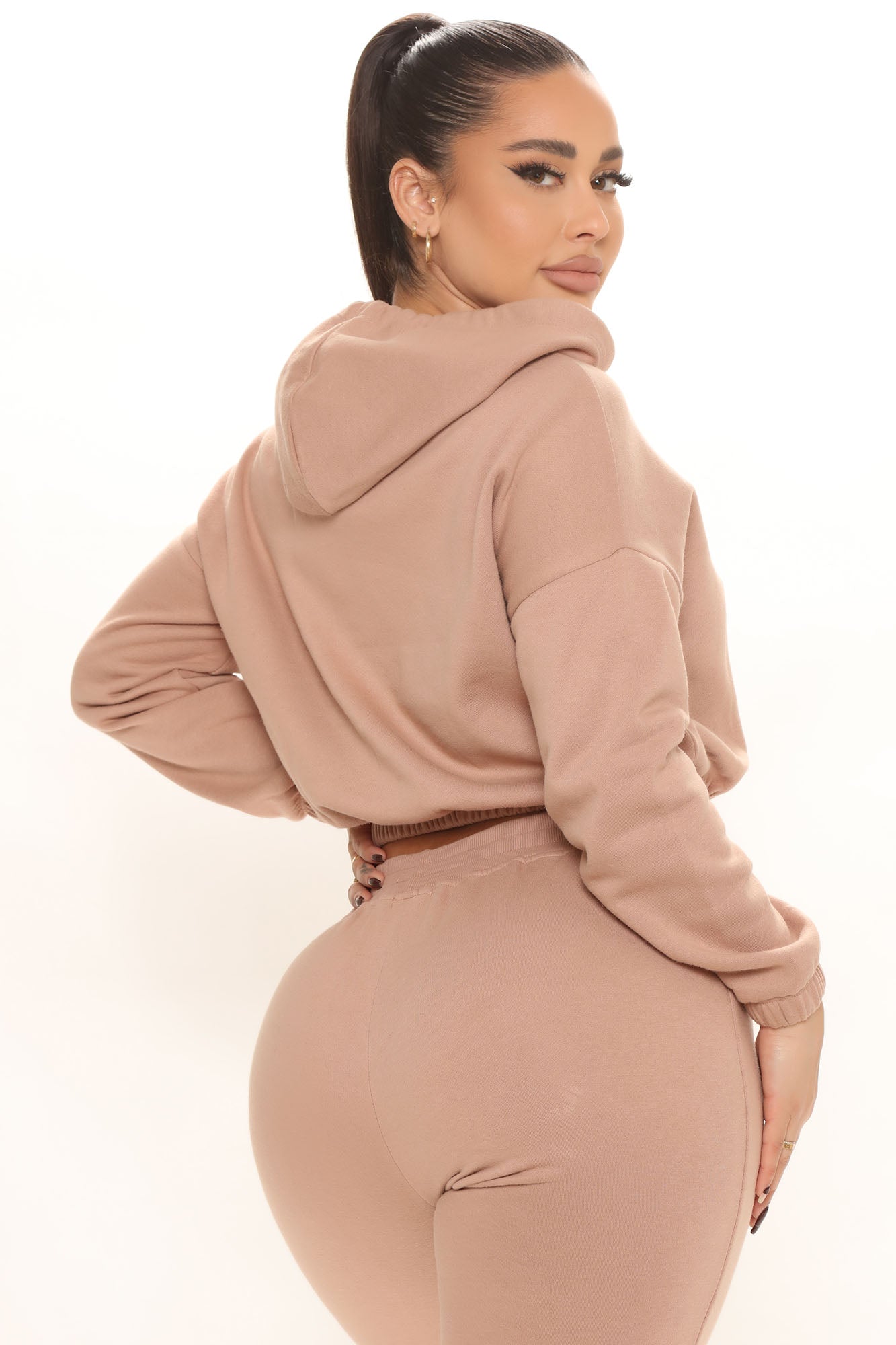 Get Ready Jogger Set - Taupe - Image 4