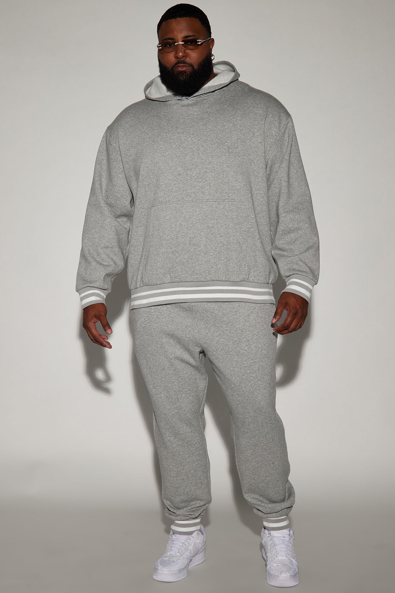 Melrose Hoodie - Heather Grey - Image 5