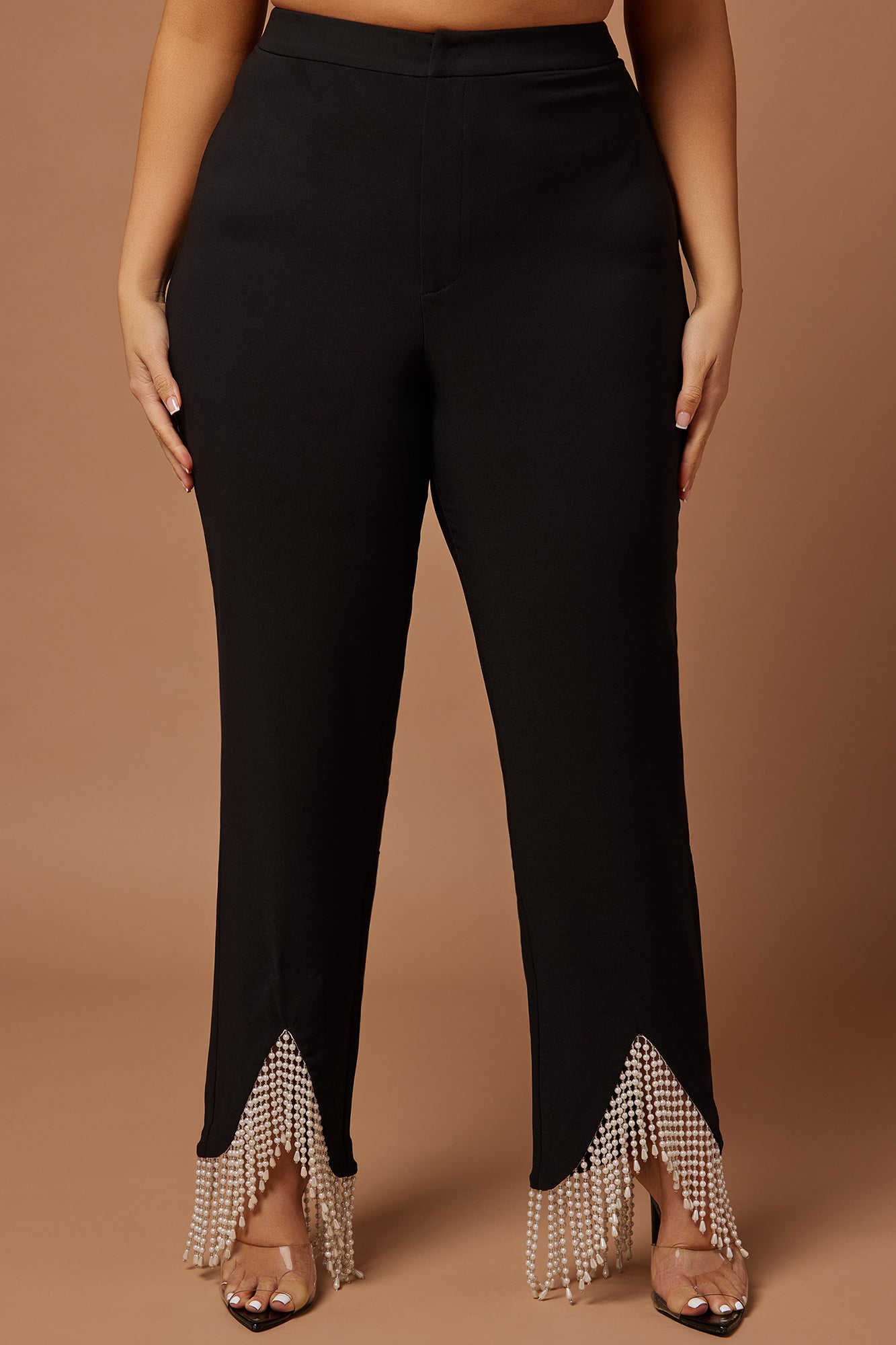 Sadie Pearl Pant - Black - Image 6