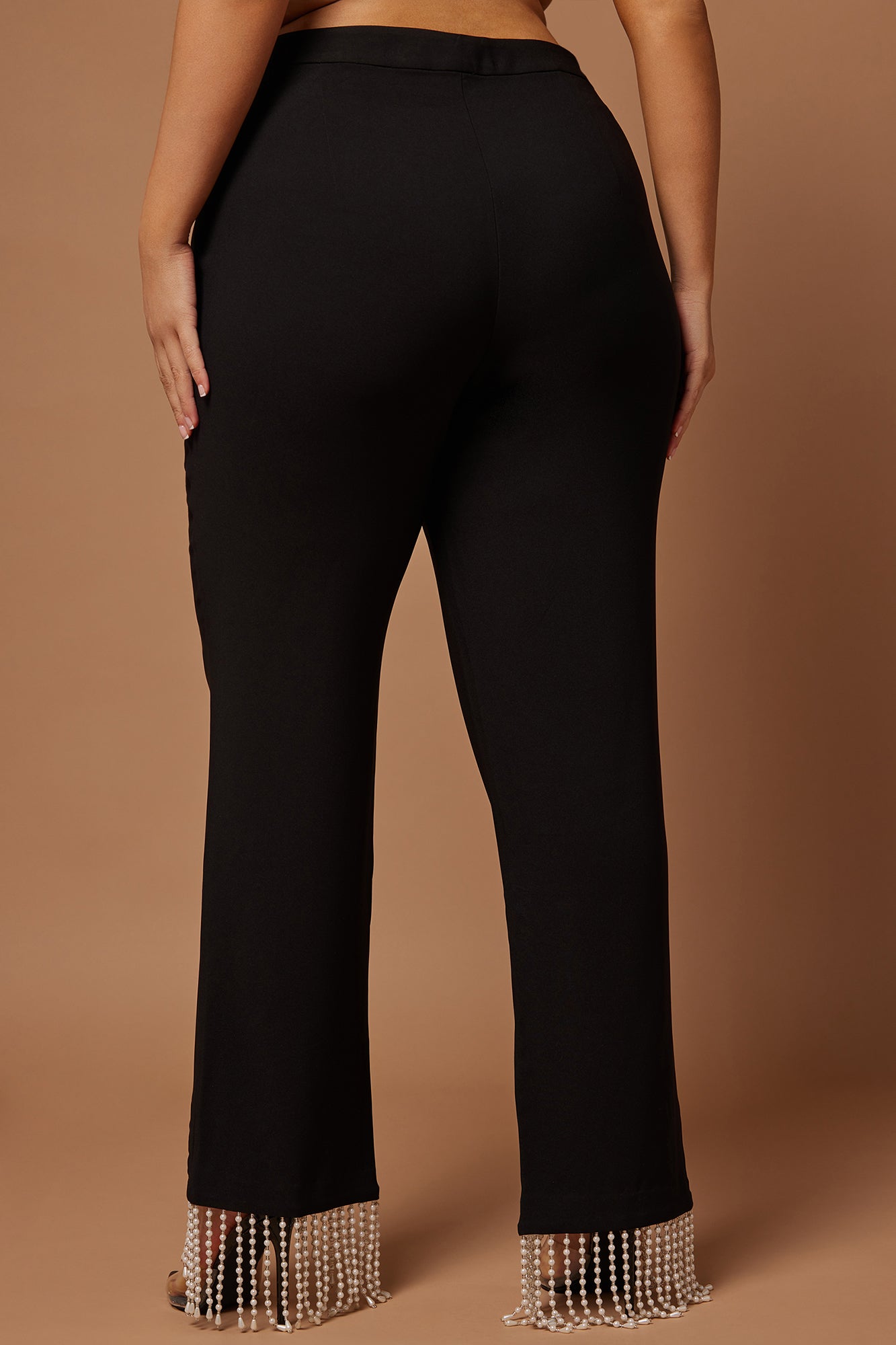 Sadie Pearl Pant - Black - Image 8