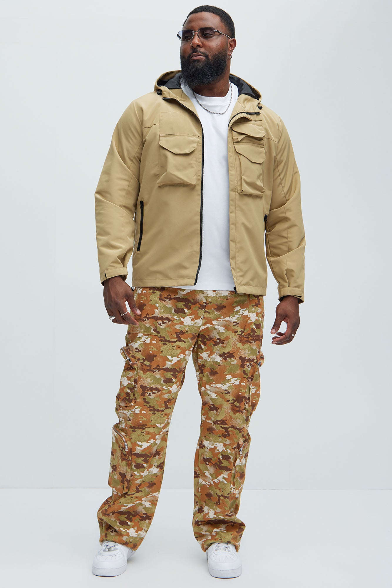 Tony Straight Cargo Pants - Camouflage - Image 6