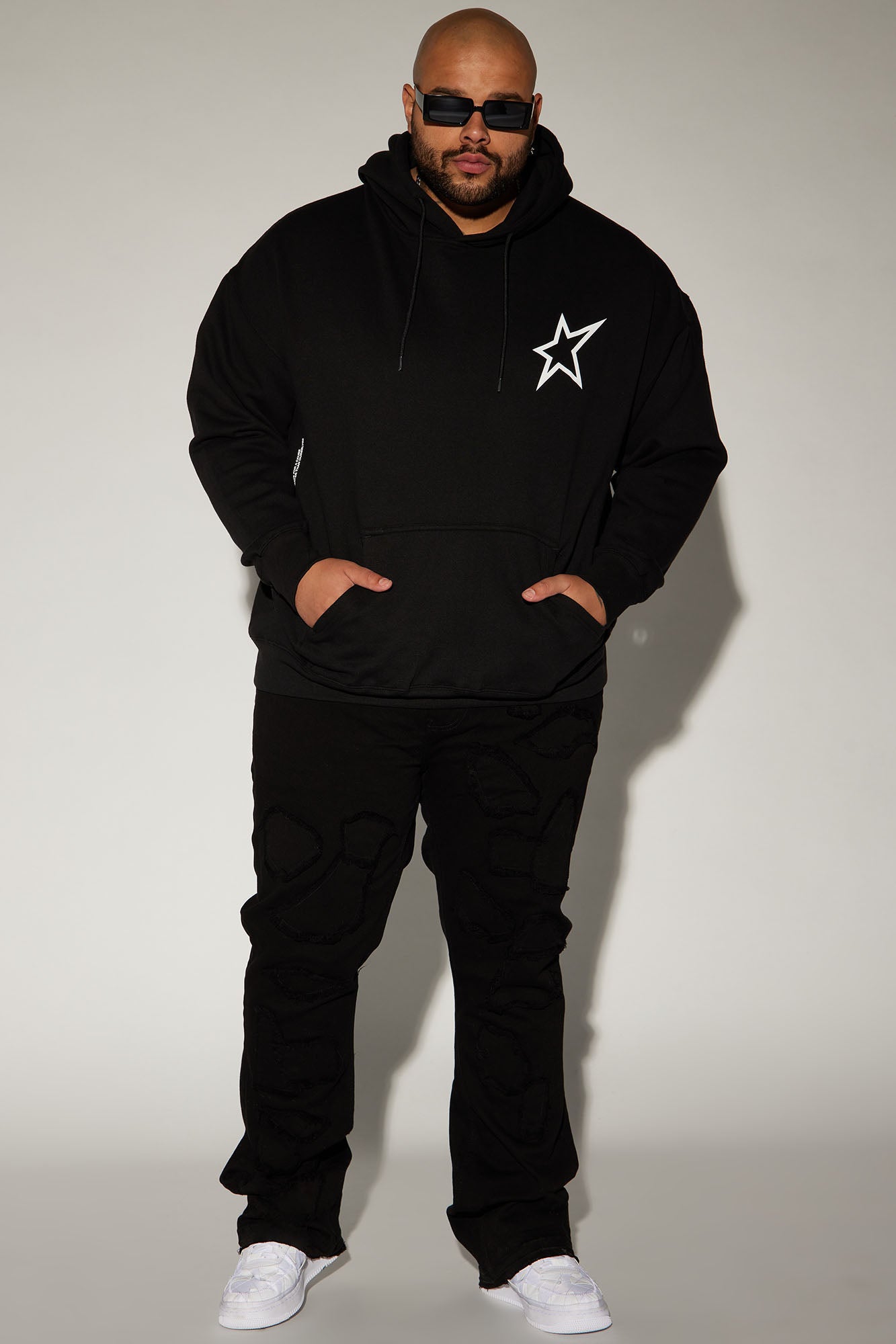 Greater Cause Hoodie - Black - Image 7
