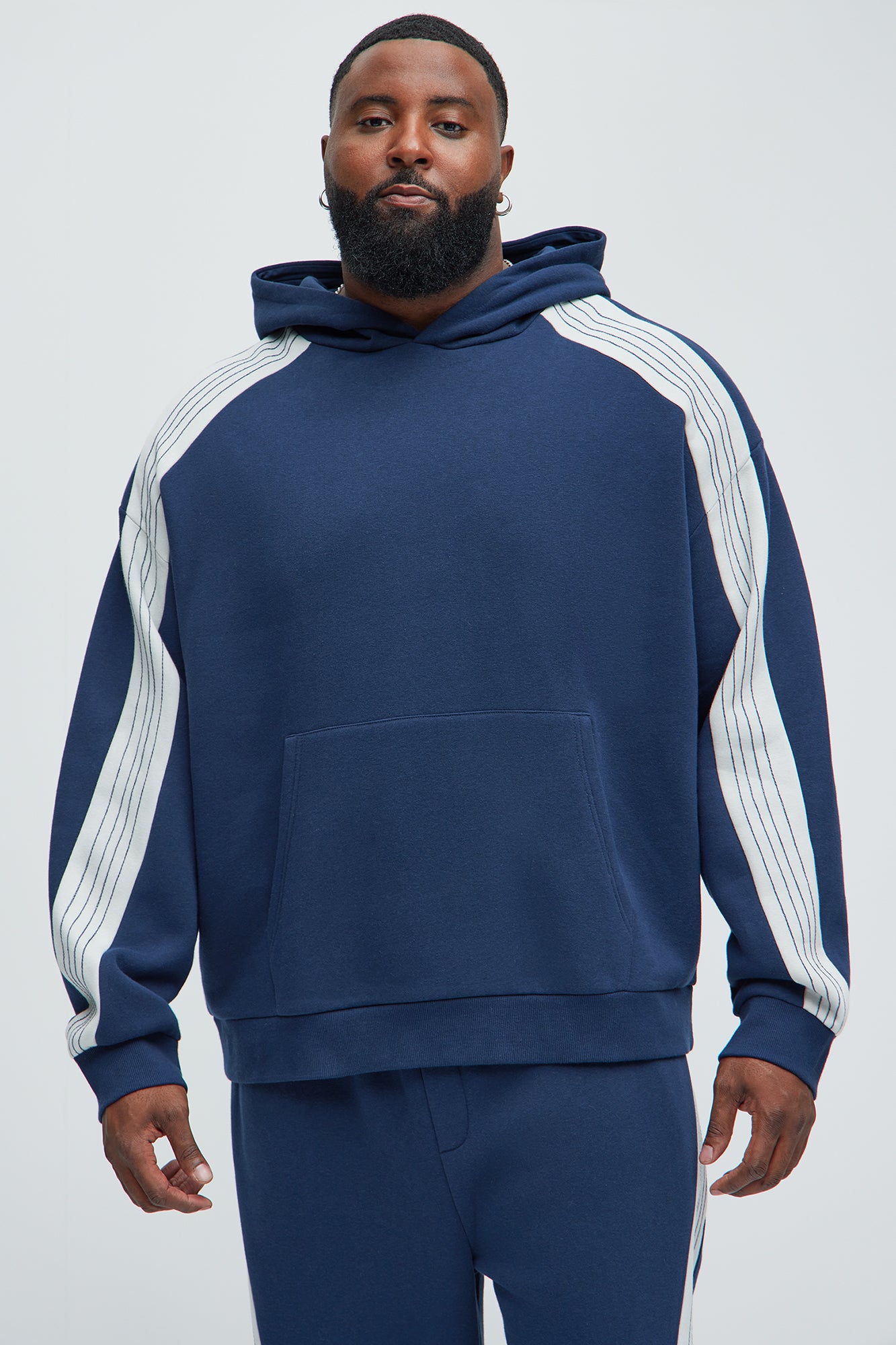 Tyson Road Runnin Hoodie - Blue/combo - Image 5
