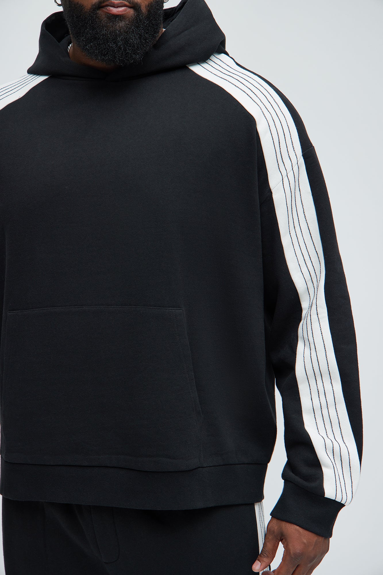 Tyson Road Runnin Hoodie - Black/combo - Image 7