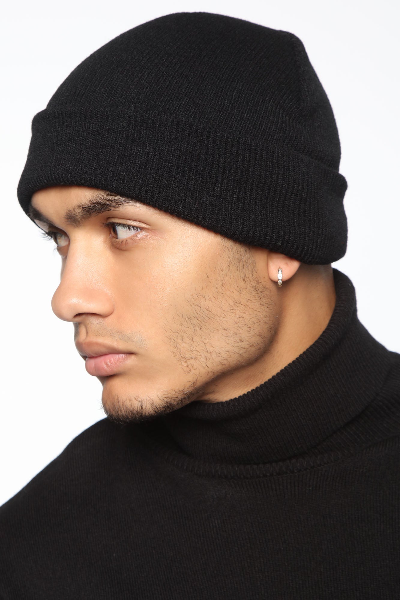 Everyday Basic Beanie - Black - Image 3