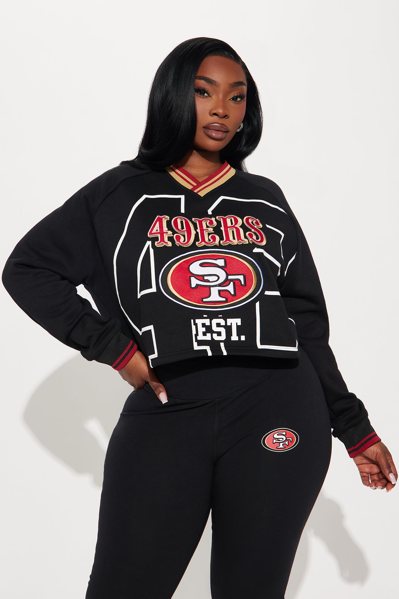 Faithful To The Bay 49ers Sweatshirt - Black - Image 4