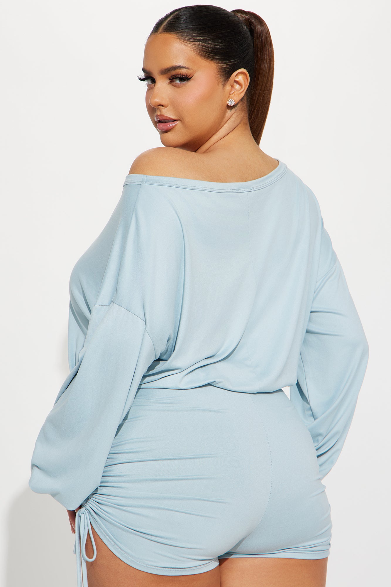 Always Casual Romper - Light Blue - Image 6