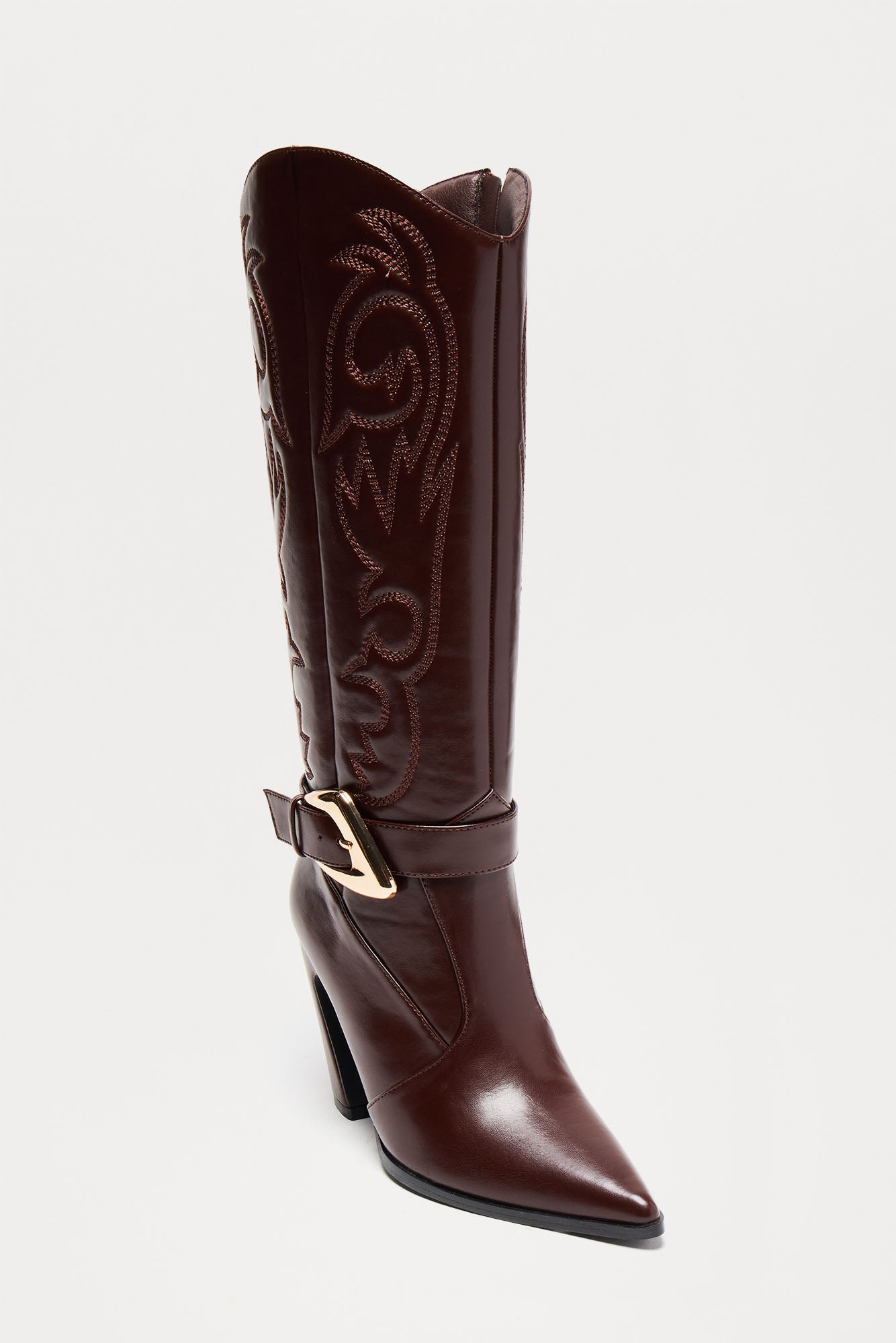 Andy Cowboy Boots - Brown - Image 3