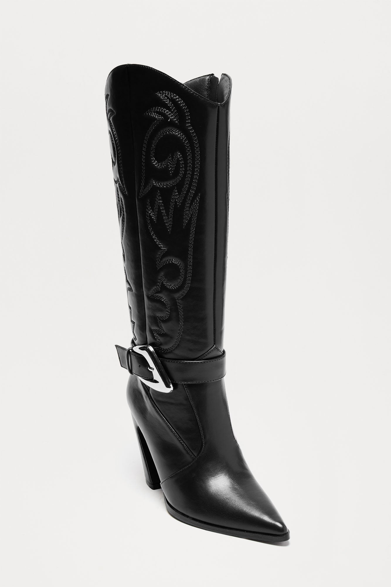 Andy Cowboy Boots - Black - Image 3