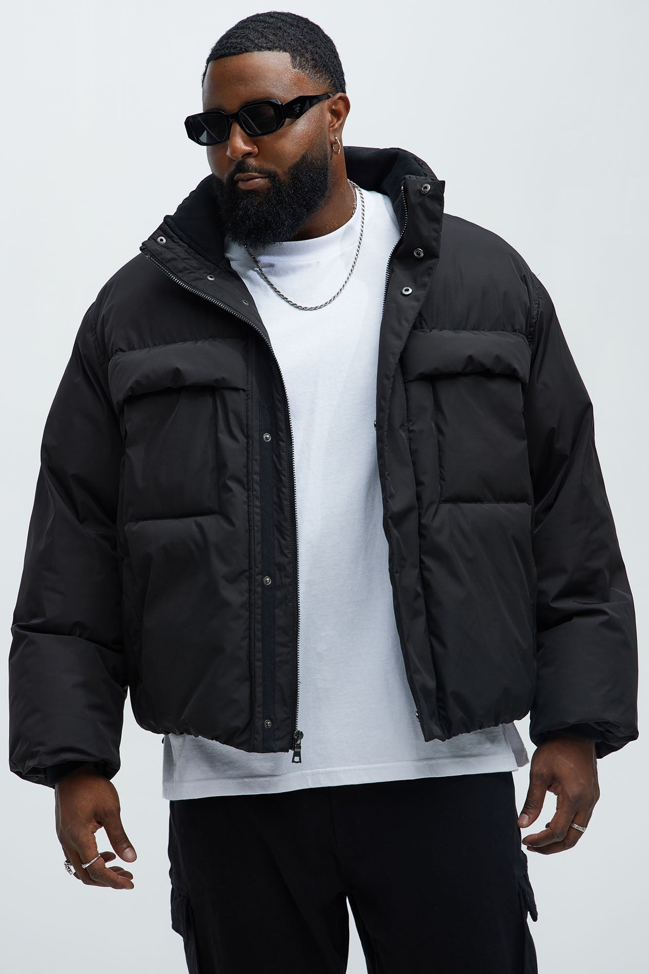 The Proudest Puffer Jacket - Black - Image 6