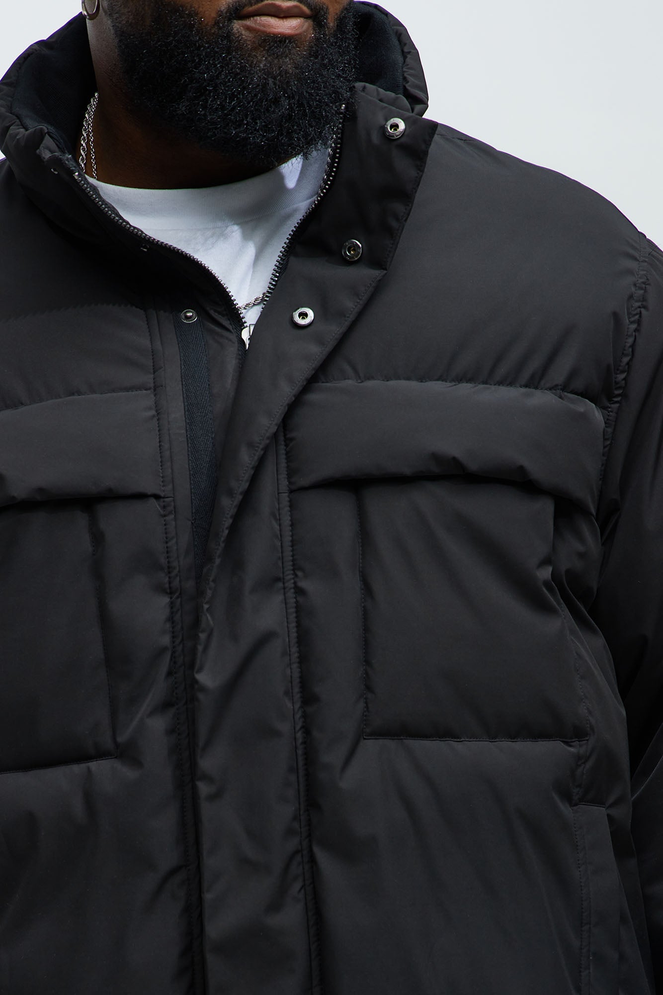 The Proudest Puffer Jacket - Black - Image 9