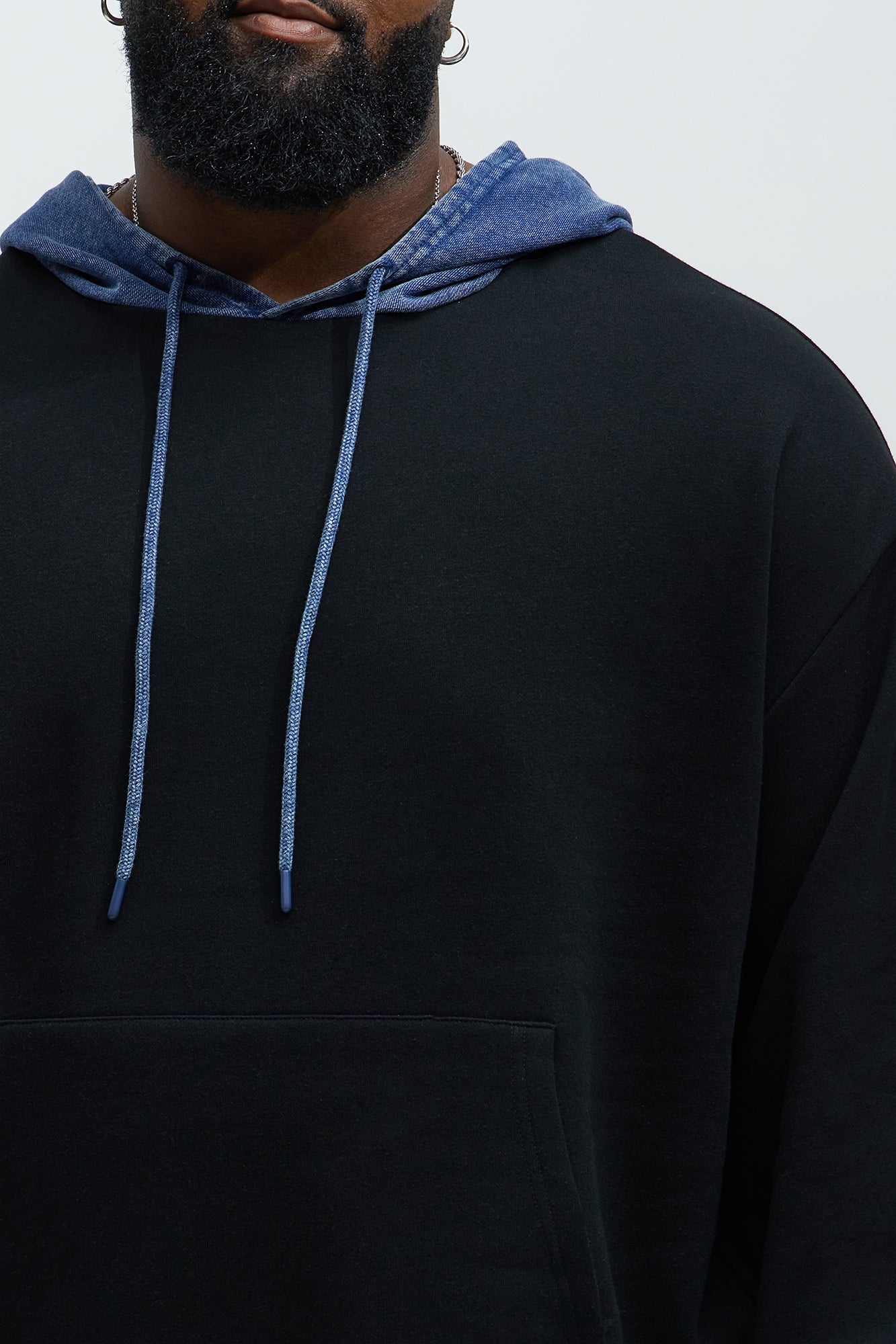 Tyson Rainy Daze Oversized Hoodie - Black/combo - Image 7