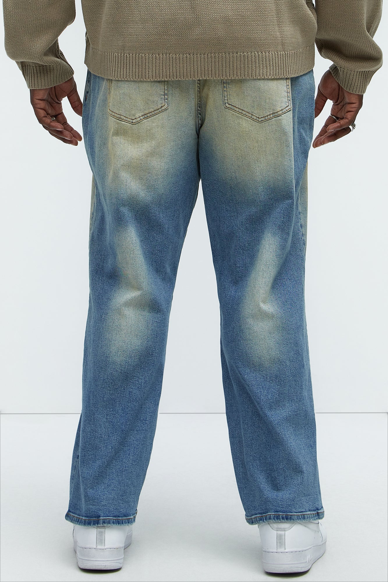 Derek Straight Jeans - Vintage Blue Wash - Image 9