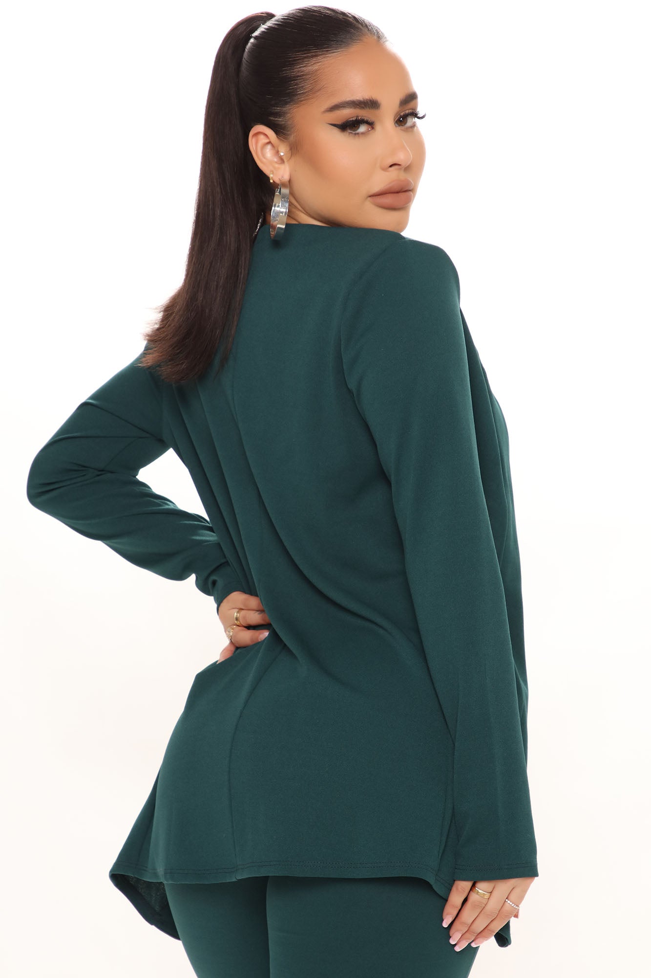 Payin' It Forward Blazer Set - Hunter - Image 4