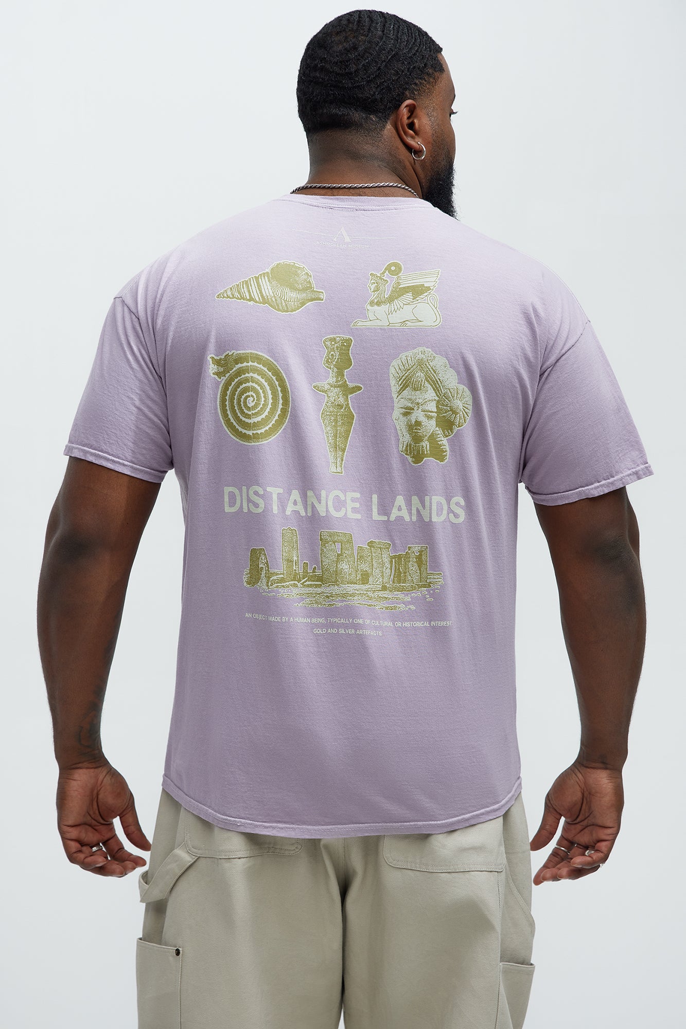 Ancient Artifacts Short Sleeve Tee - Purple - Image 7