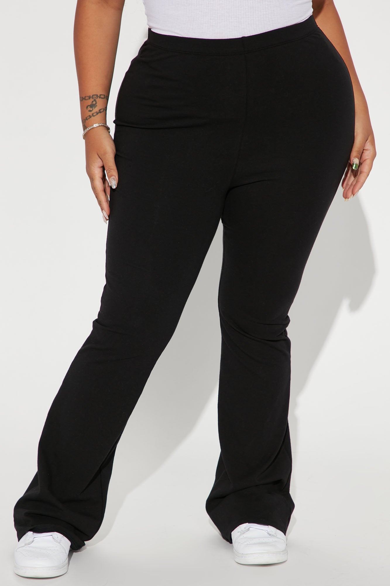 Adriana Flare Pant - Black - Image 5