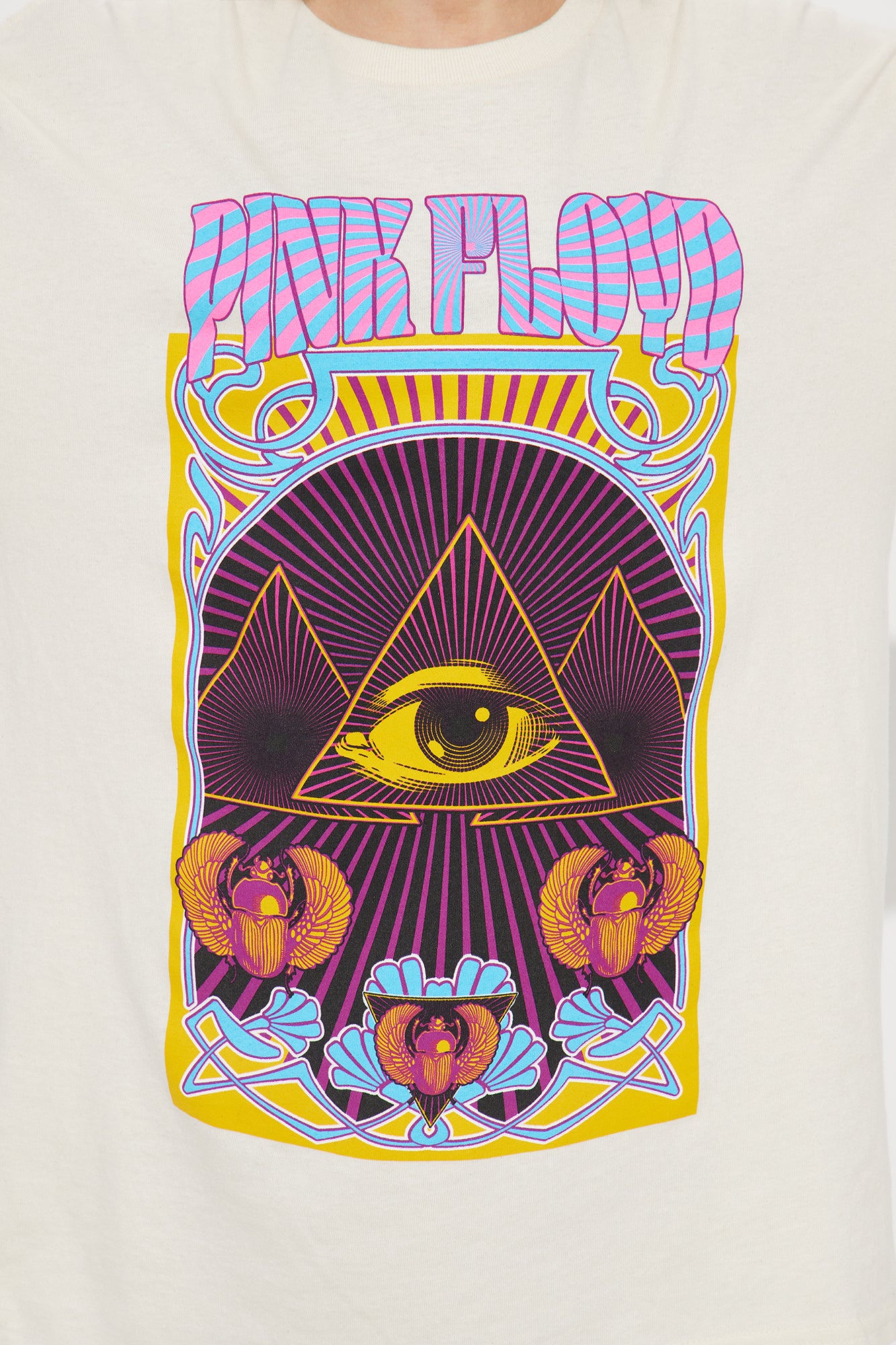Mini Pink Floyd Graphic T-Shirt - Sand - Image 4