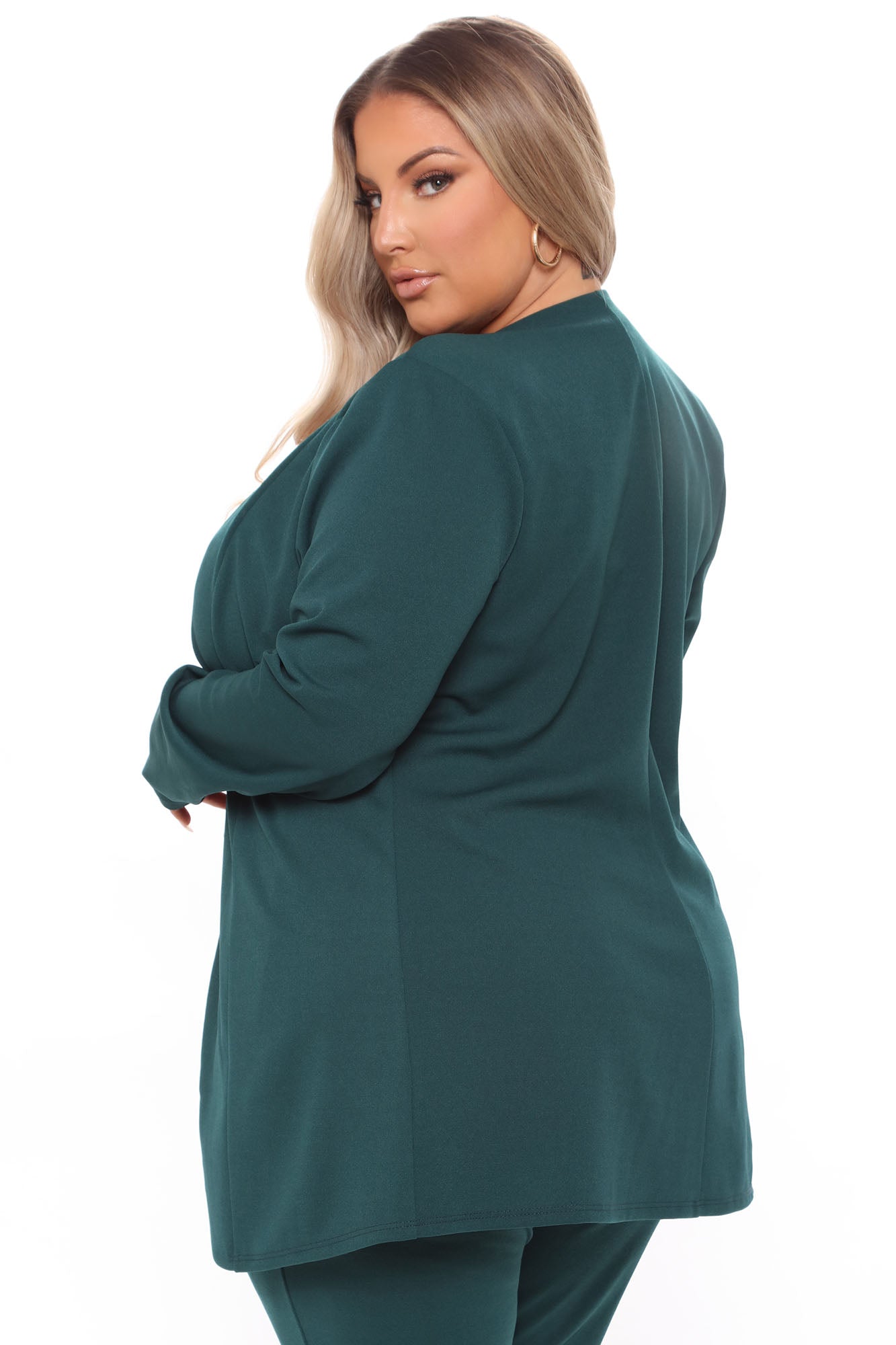 Payin' It Forward Blazer Set - Hunter - Image 8