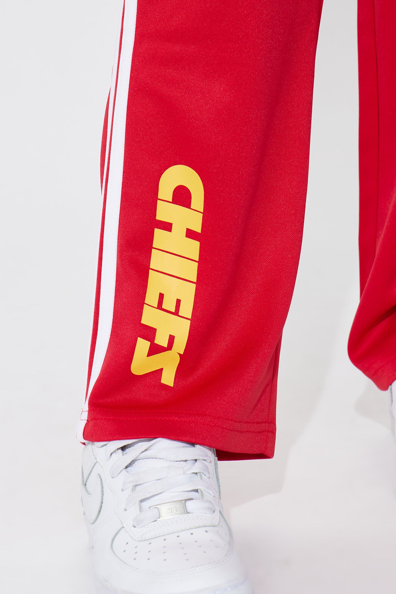Mini Chiefs Kingdom Wide Leg Pant - Red - Image 4