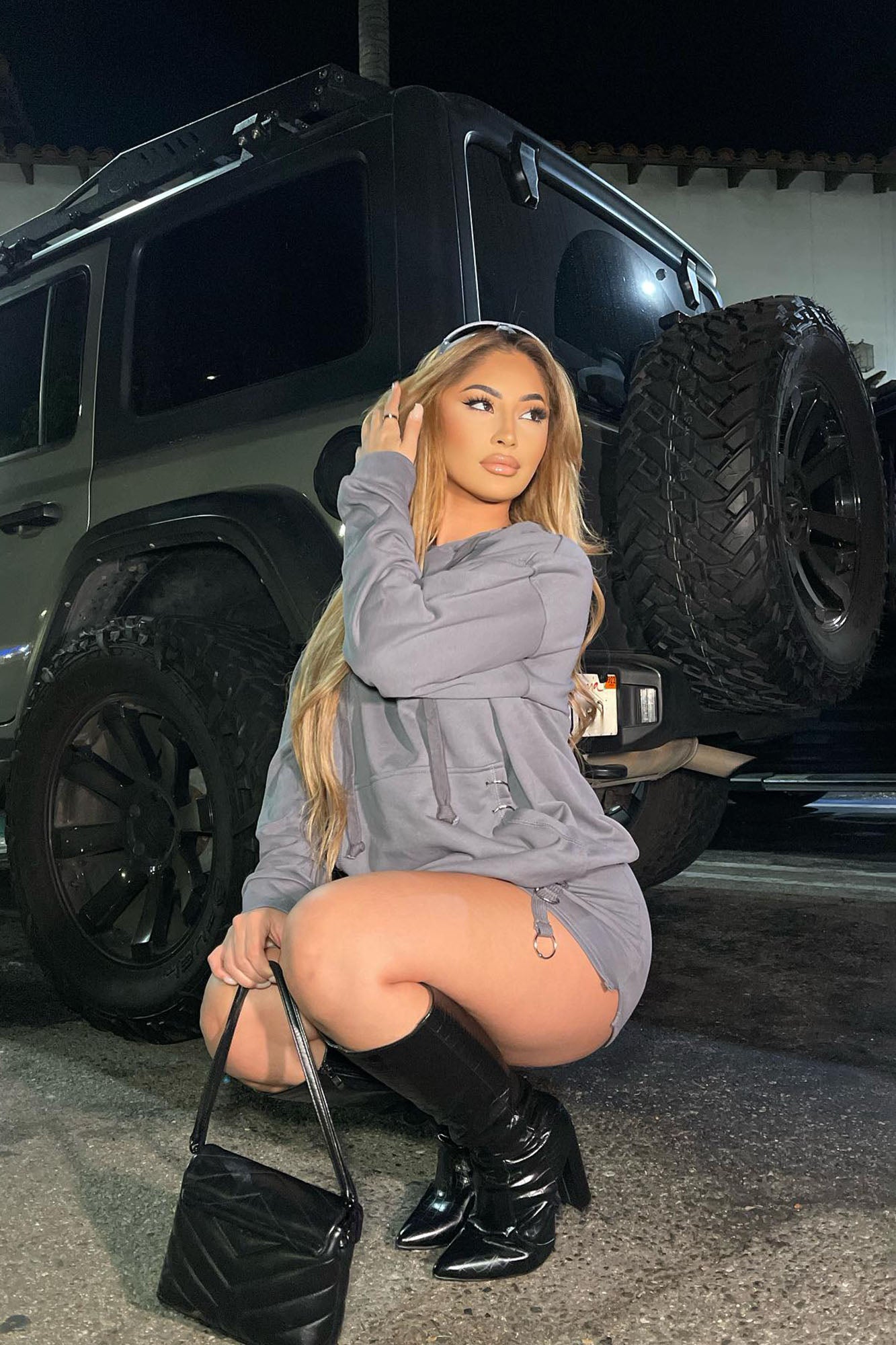 Meeks Skirt Set - Grey - Image 4