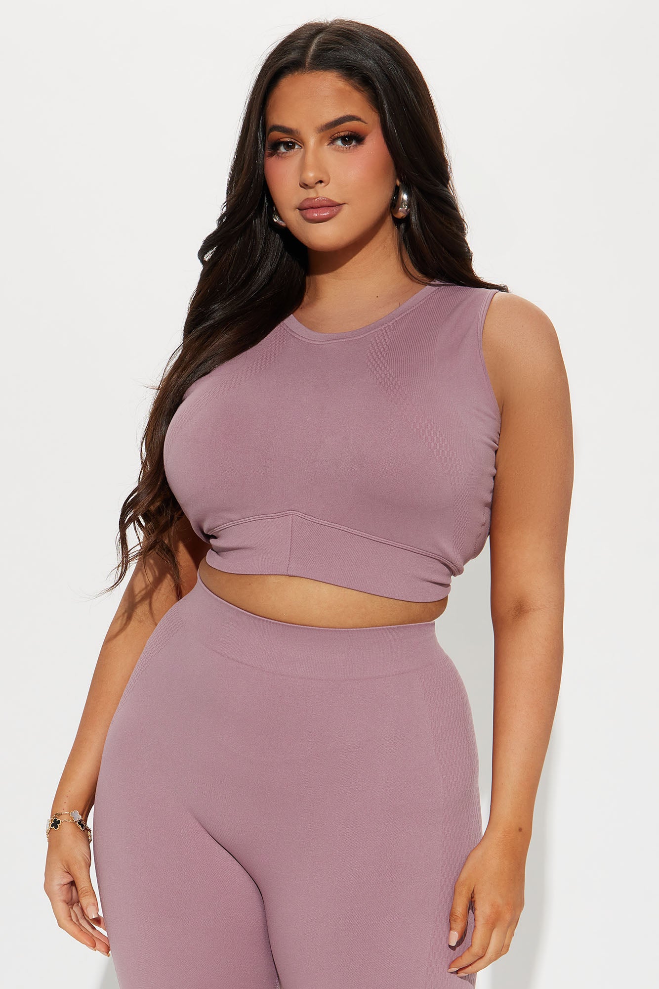 Cool Breeze Active Sports Bra - Mauve - Image 4