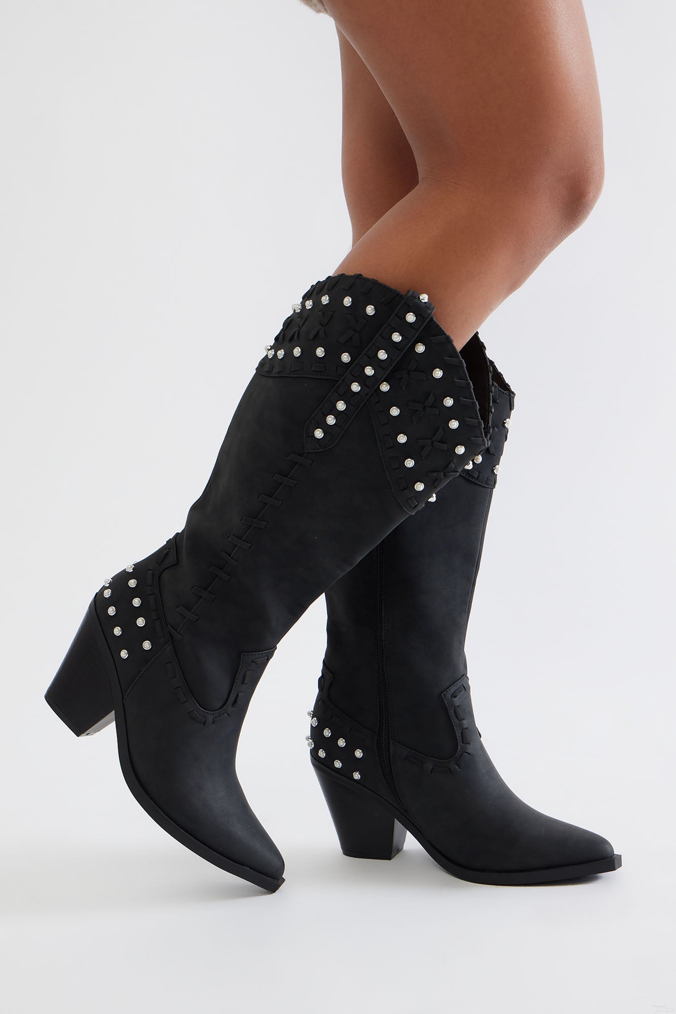 Tennessee Whiskey Cowboy Boots - Black - Image 4