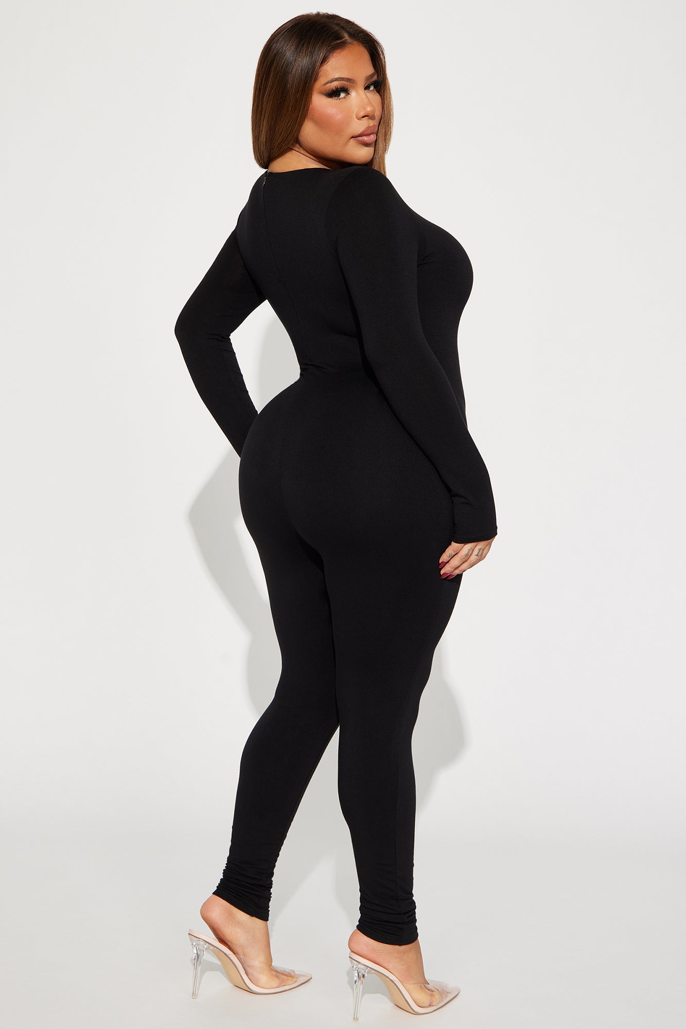 Bre Butter Snatched Jumpsuit - Black - Image 6