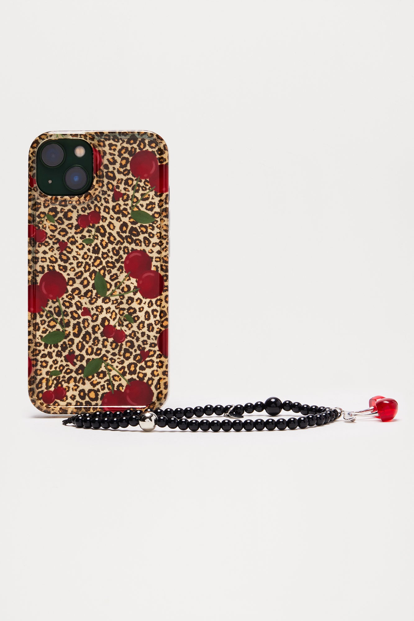 Wild Cherry Iphone 15 Case - Leopard - Image 3