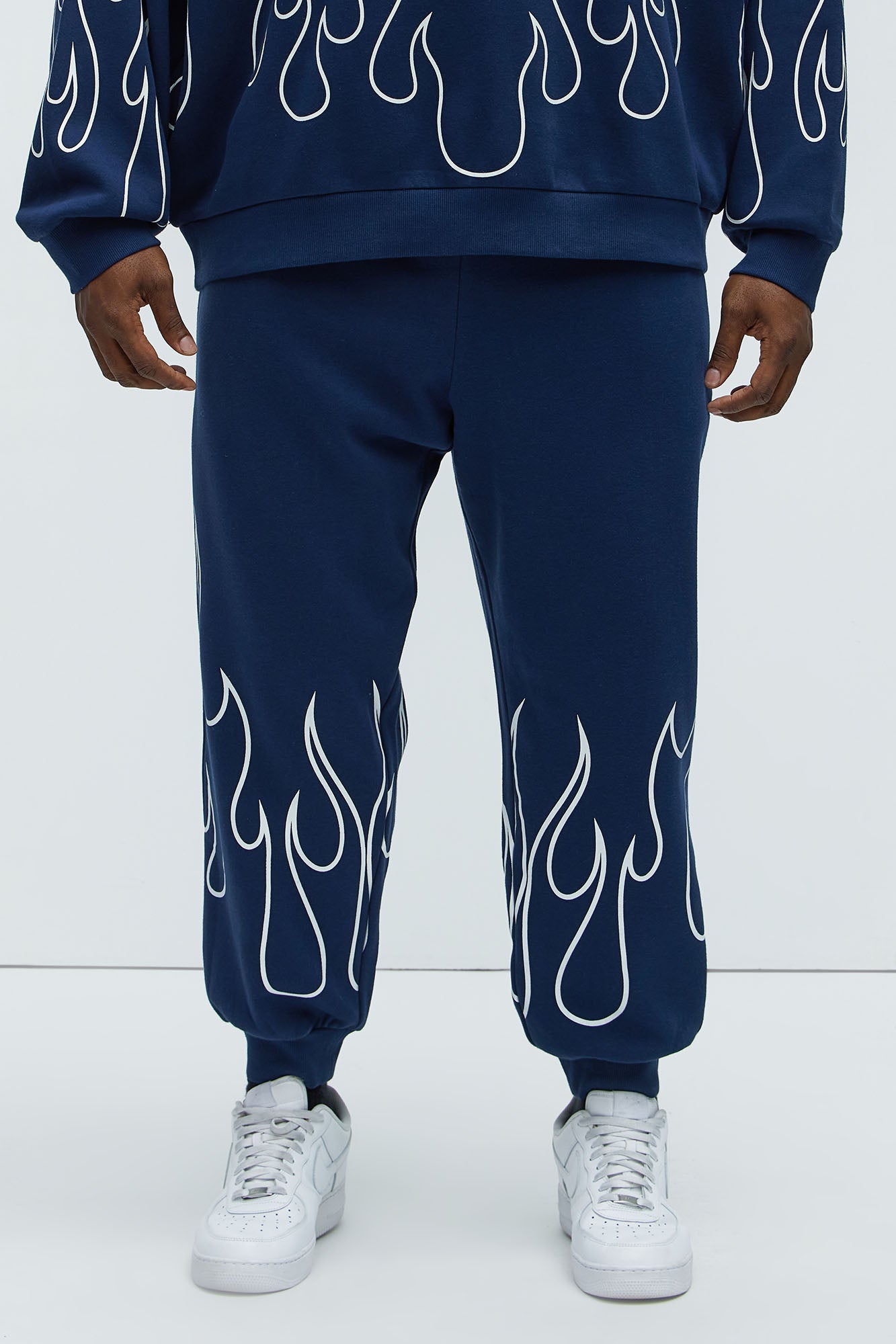 Tyson Chase Flame Relaxed Jogger - Navy/combo - Image 6