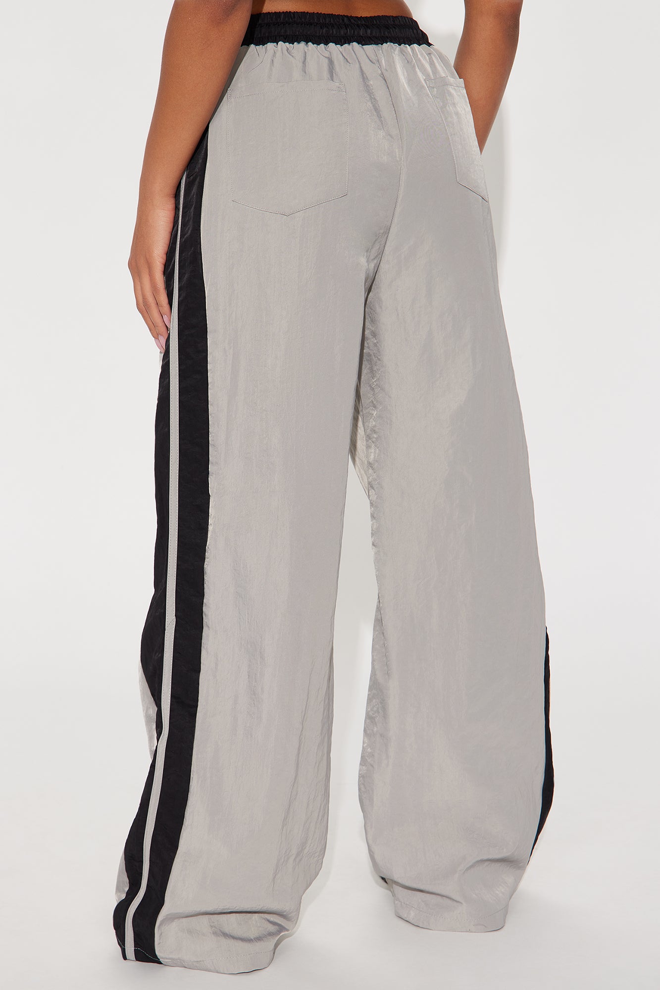 Can't Stop Me Windbreaker Track Pant - Charcoal - Image 3