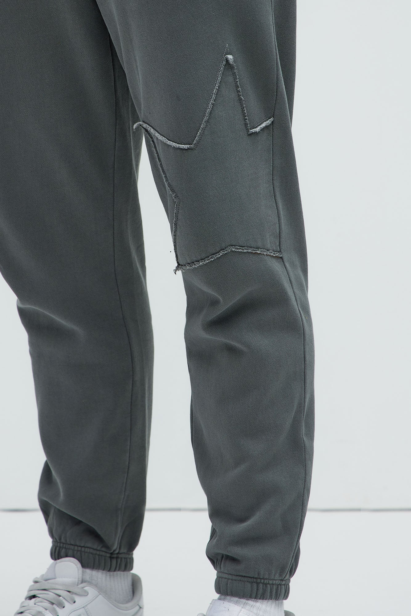 Rockstar Patch Jogger - Charcoal - Image 3