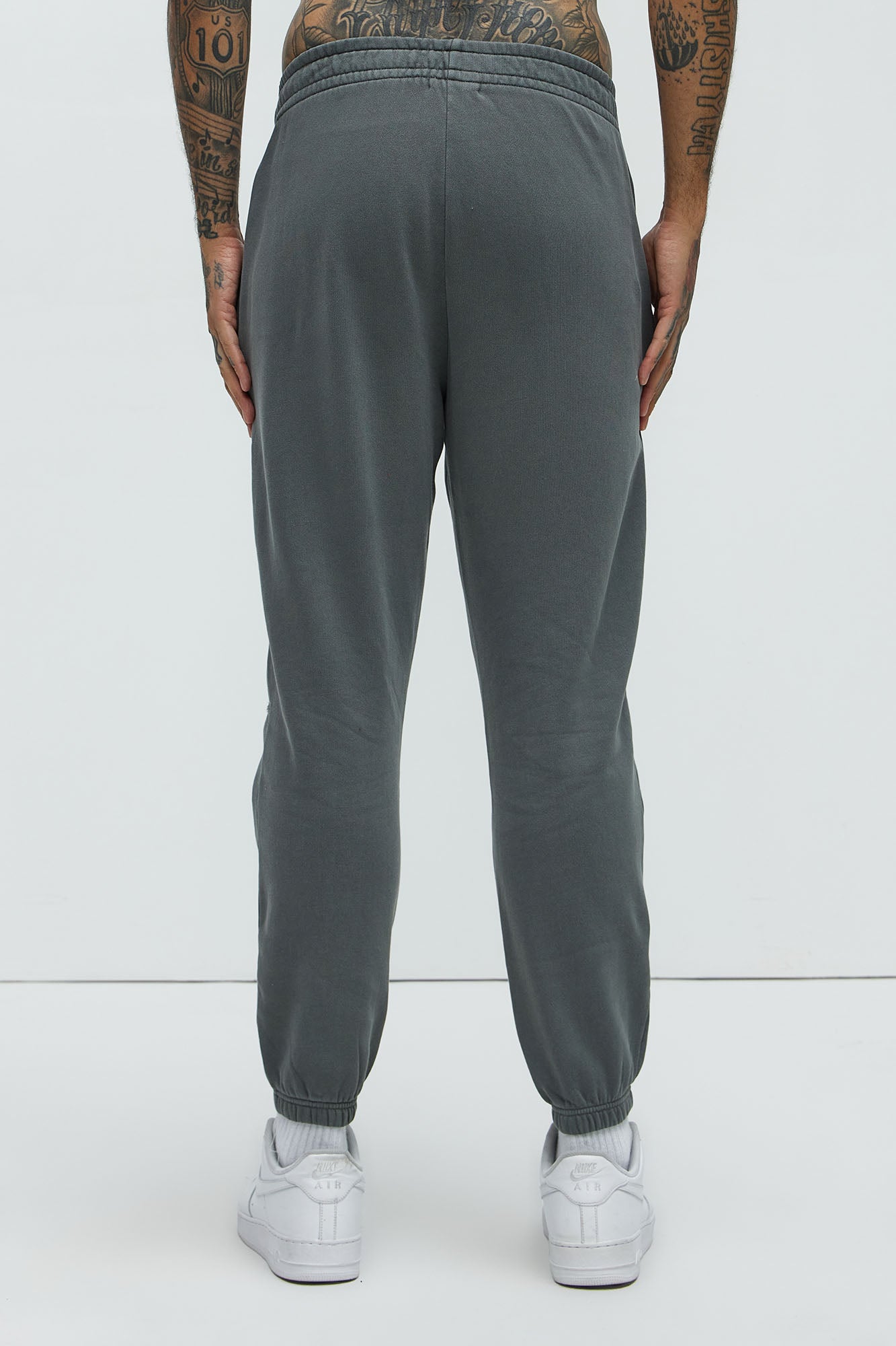 Rockstar Patch Jogger - Charcoal - Image 5