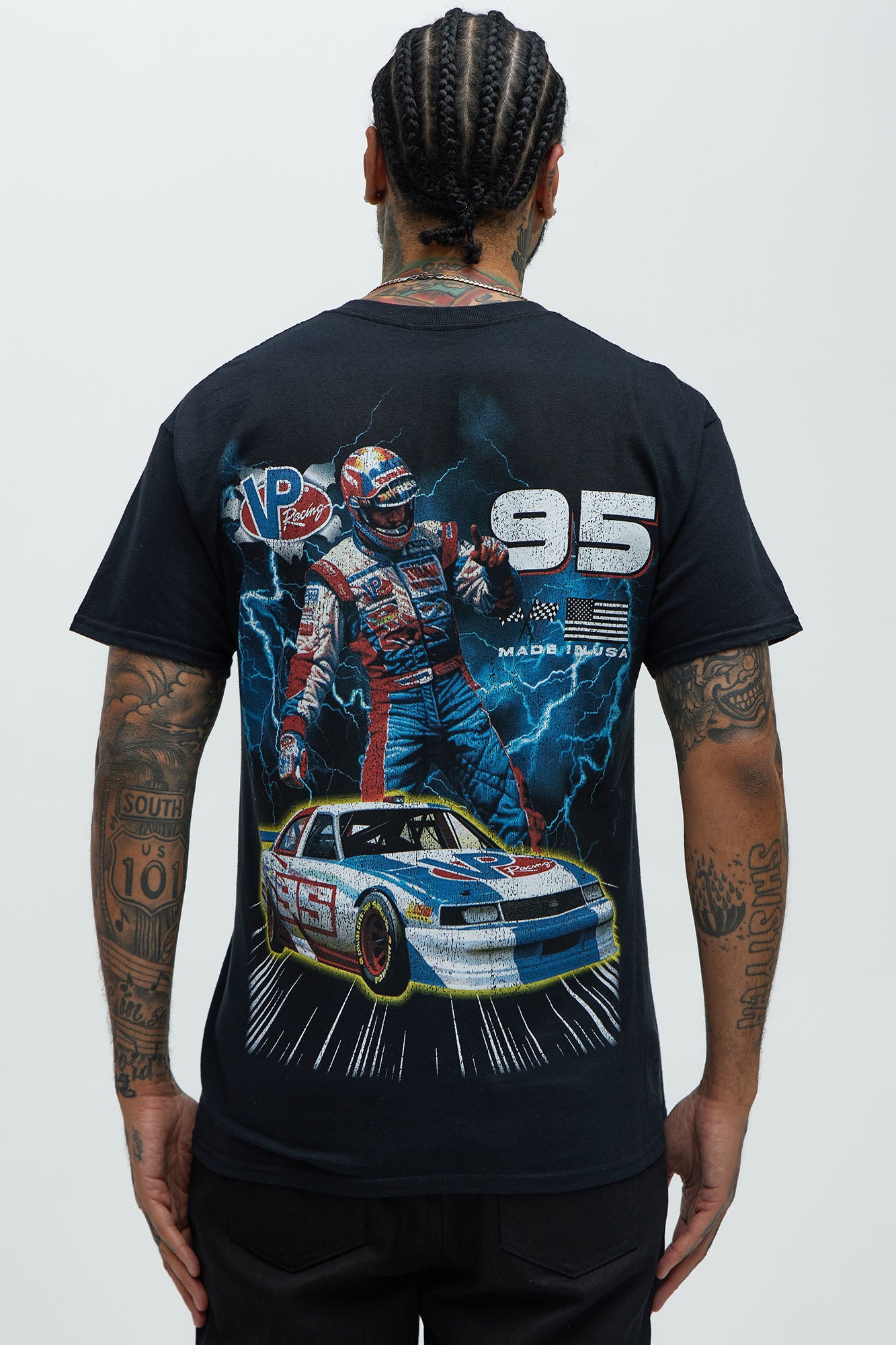 VP Racing Door Slammer Short Sleeve Tee - Black - Image 3