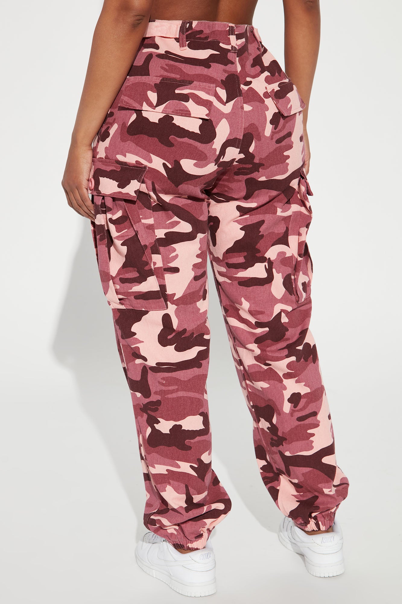 Cadet Kim Oversized Camo Pants - Pink/combo - Image 4