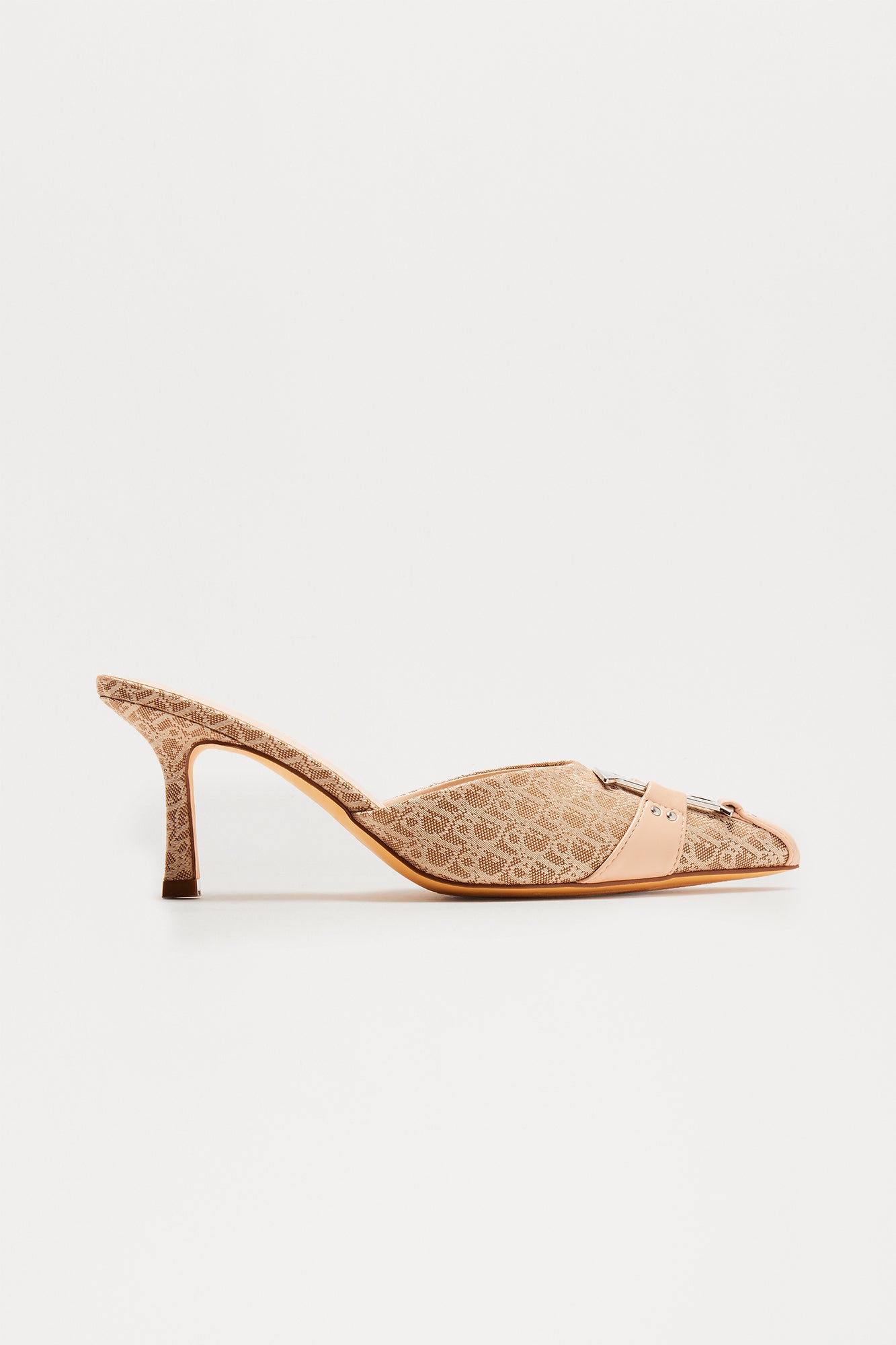 Crawford Hardware Pumps - Nude/combo - Image 4