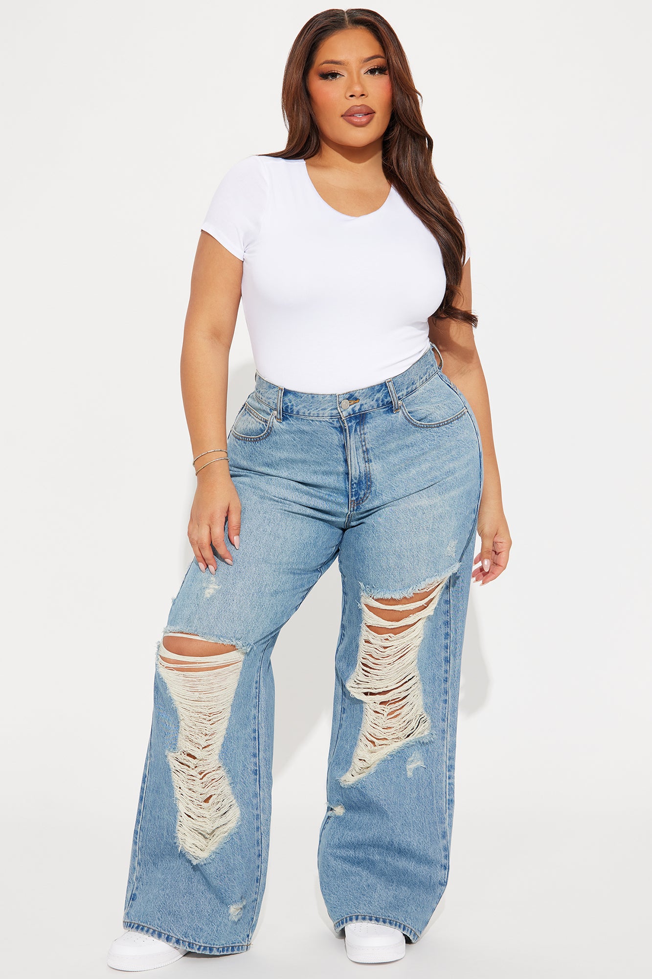 Samara Double Layered Bodysuit - White - Image 6