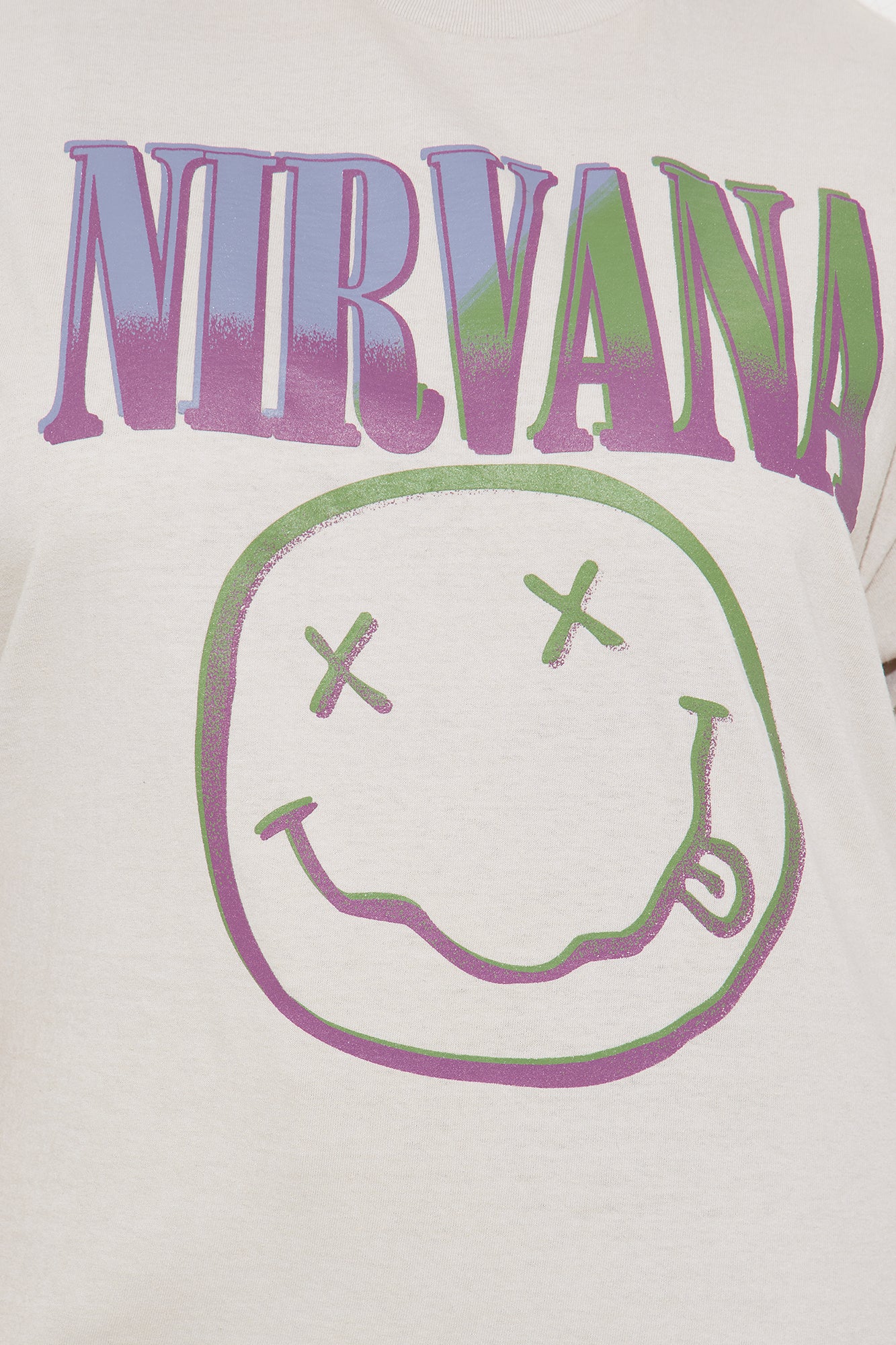 Nirvana Graphic Tee - Taupe/combo - Image 6