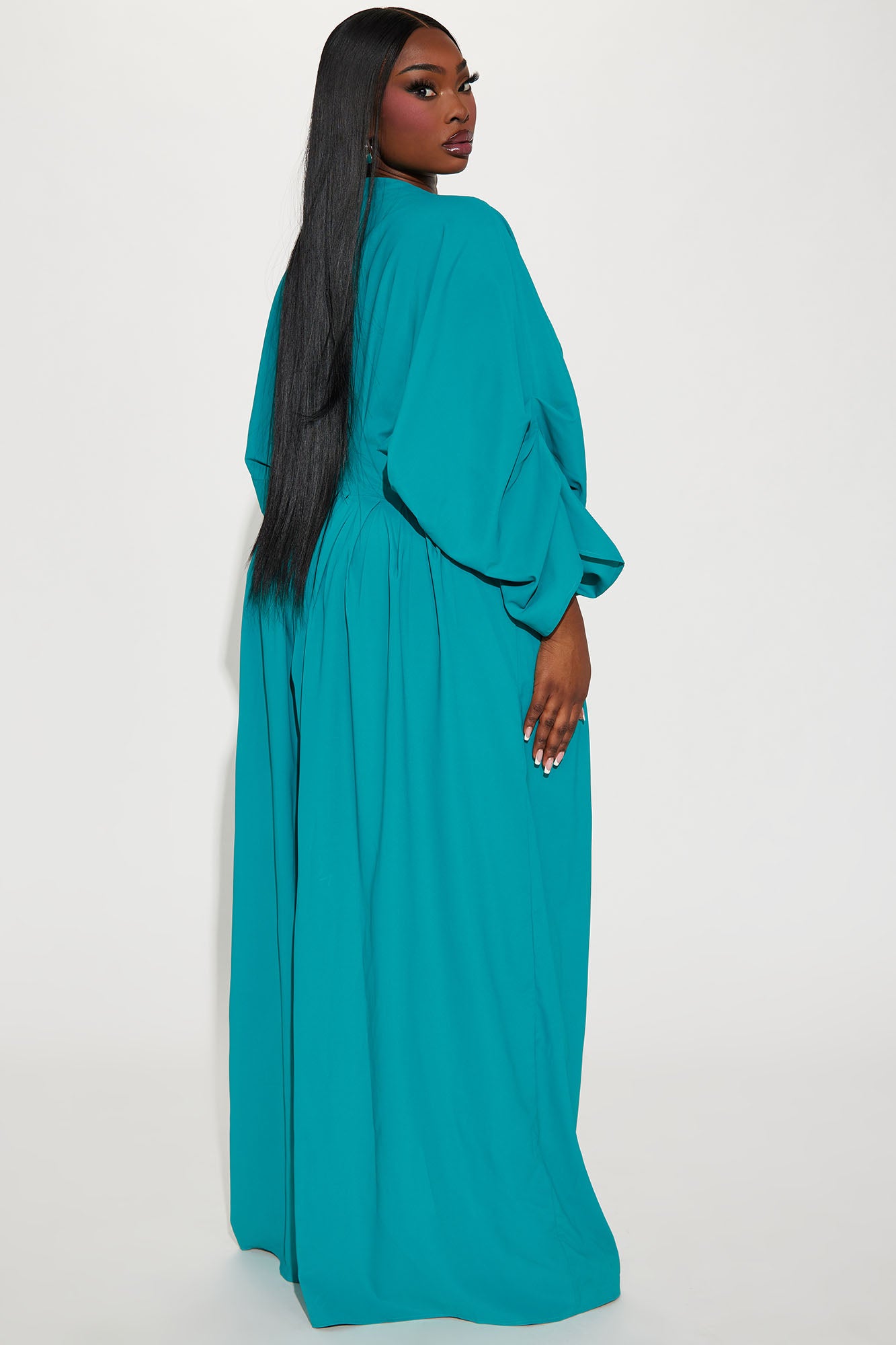 Shout It Out Jumpsuit - Teal - Image 6