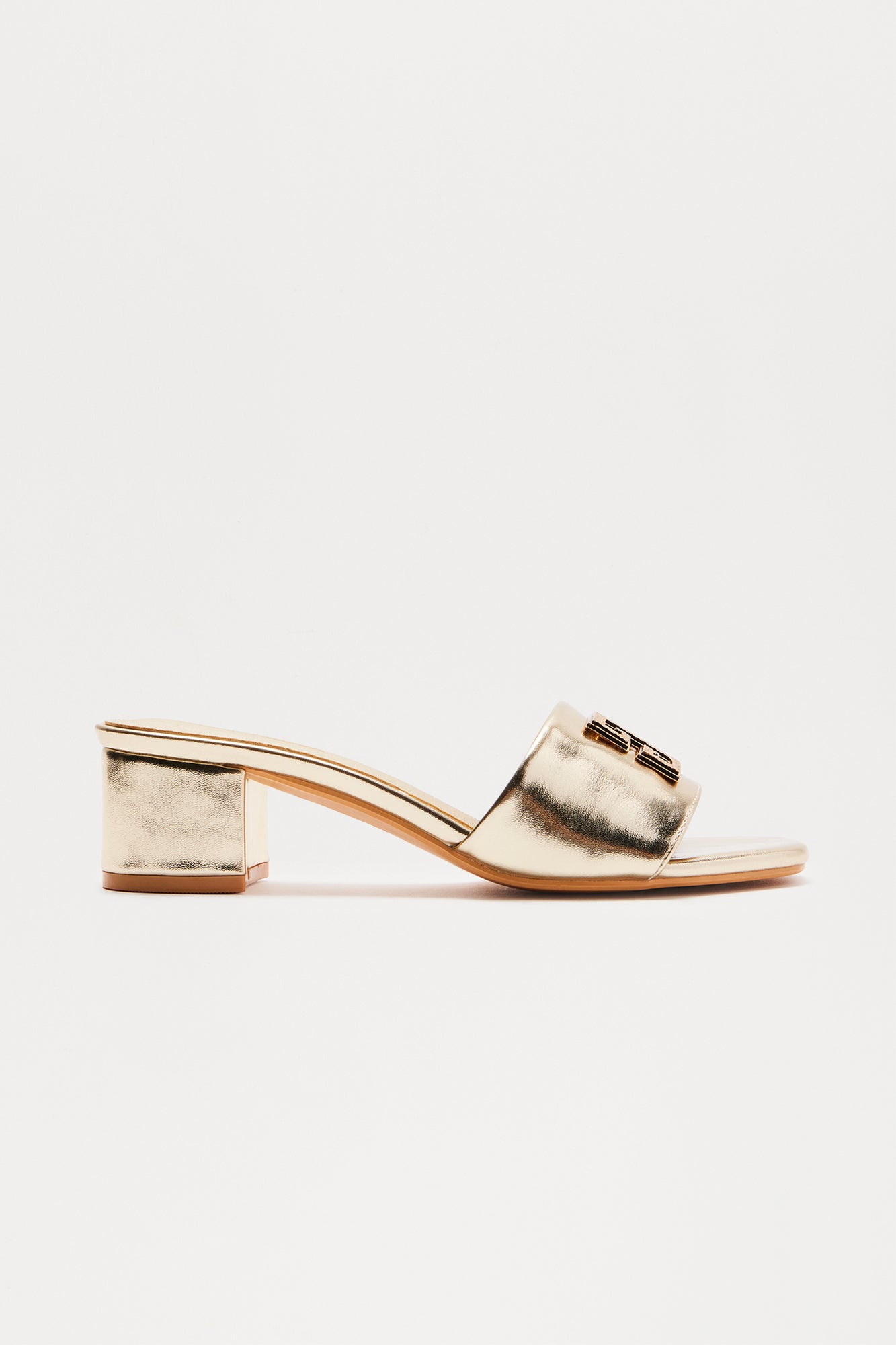 To Top It Off Heeled Sandals - Gold - Image 5