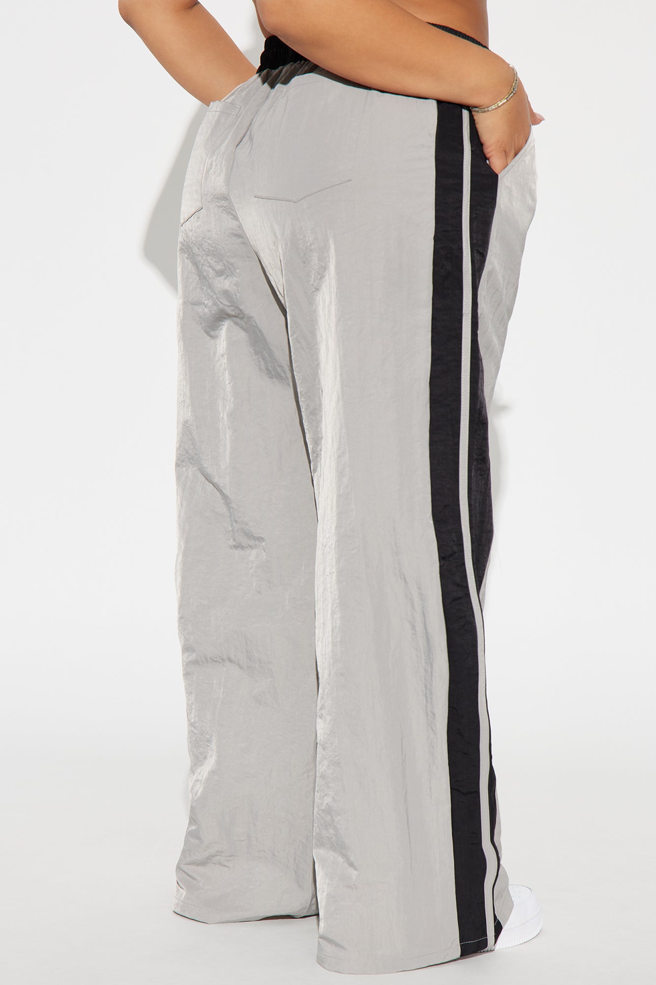 Can't Stop Me Windbreaker Track Pant - Charcoal - Image 6