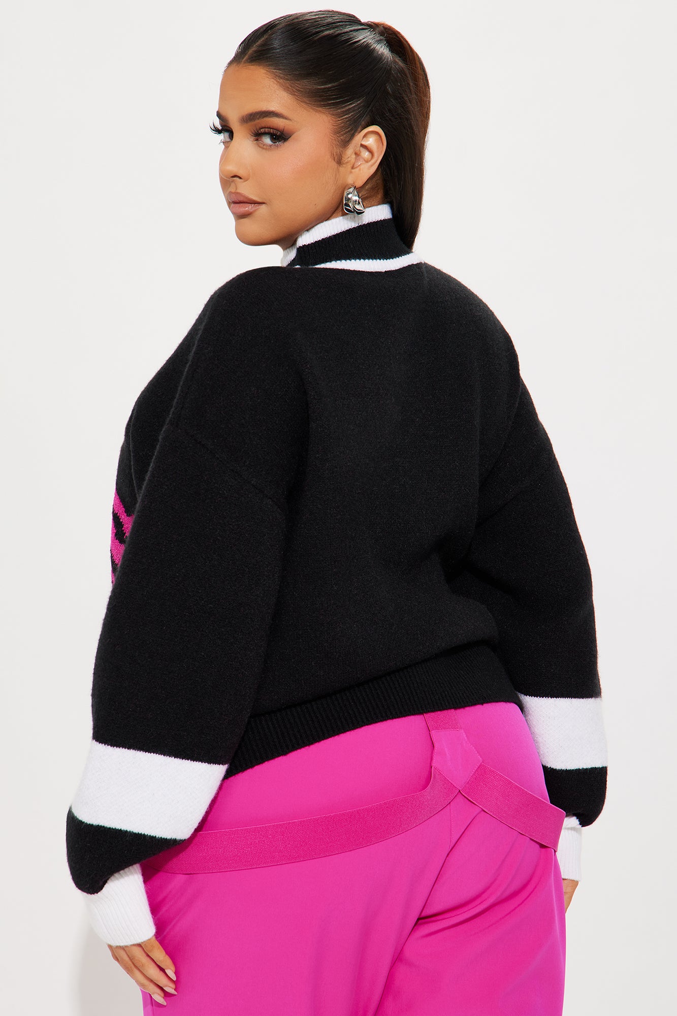 Après Ski Pullover Sweater - Black/combo - Image 9