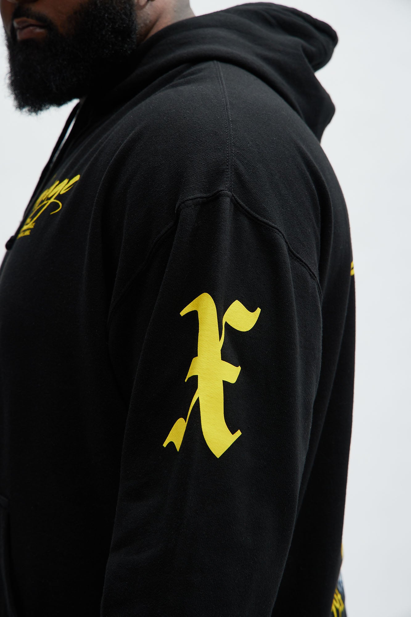 Savage Wolf Hoodie - Black - Image 9
